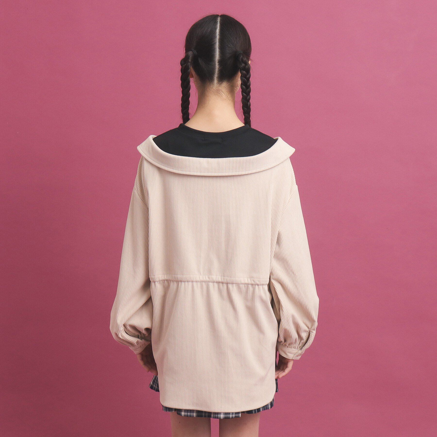 PINK-latte「惚れかわ シャツレイヤード」|シャツ・ブラウス|