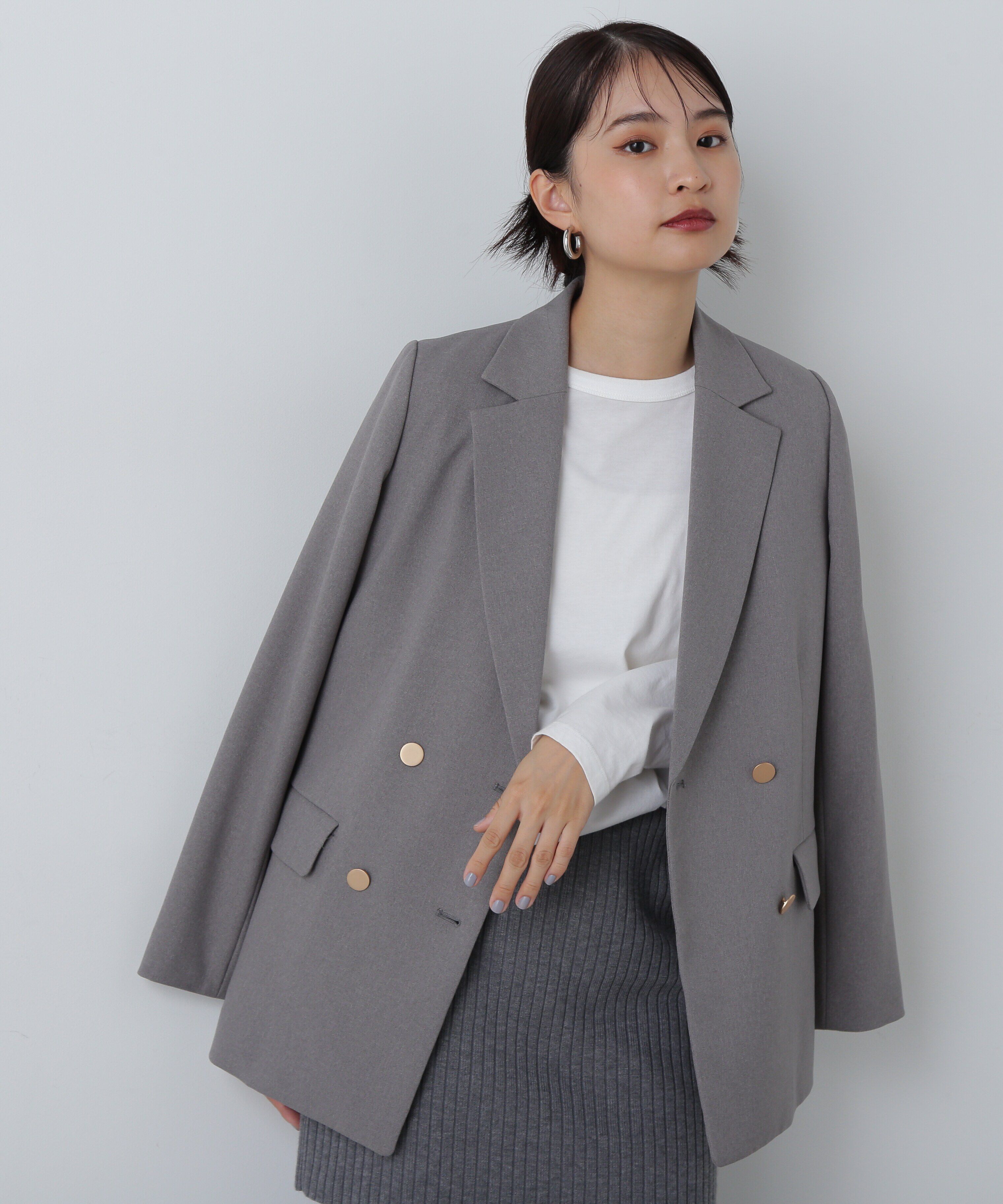  「ダブルブレストテーラードジャケット《S Size Line》  」|その他|