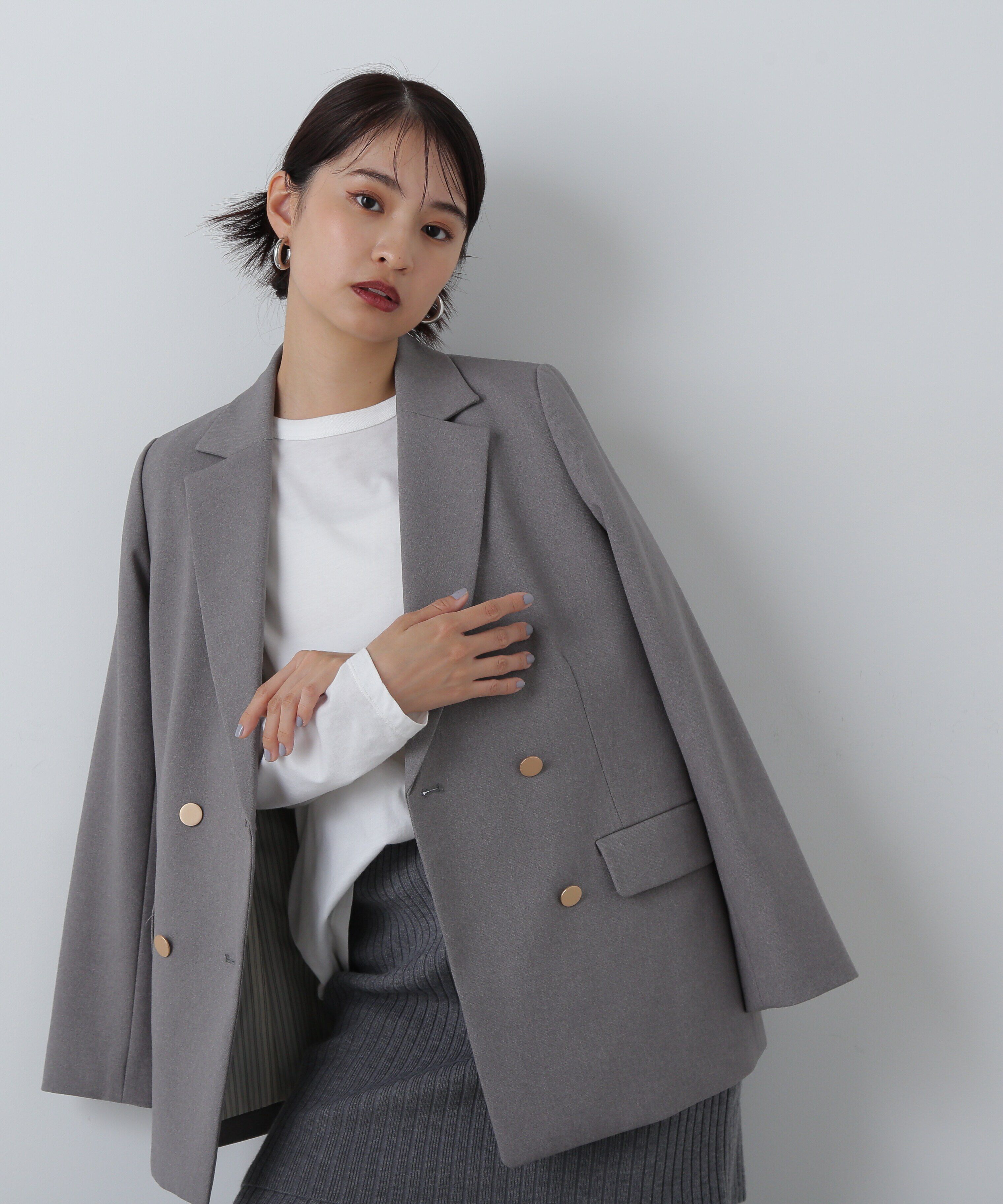  「ダブルブレストテーラードジャケット《S Size Line》  」|その他|