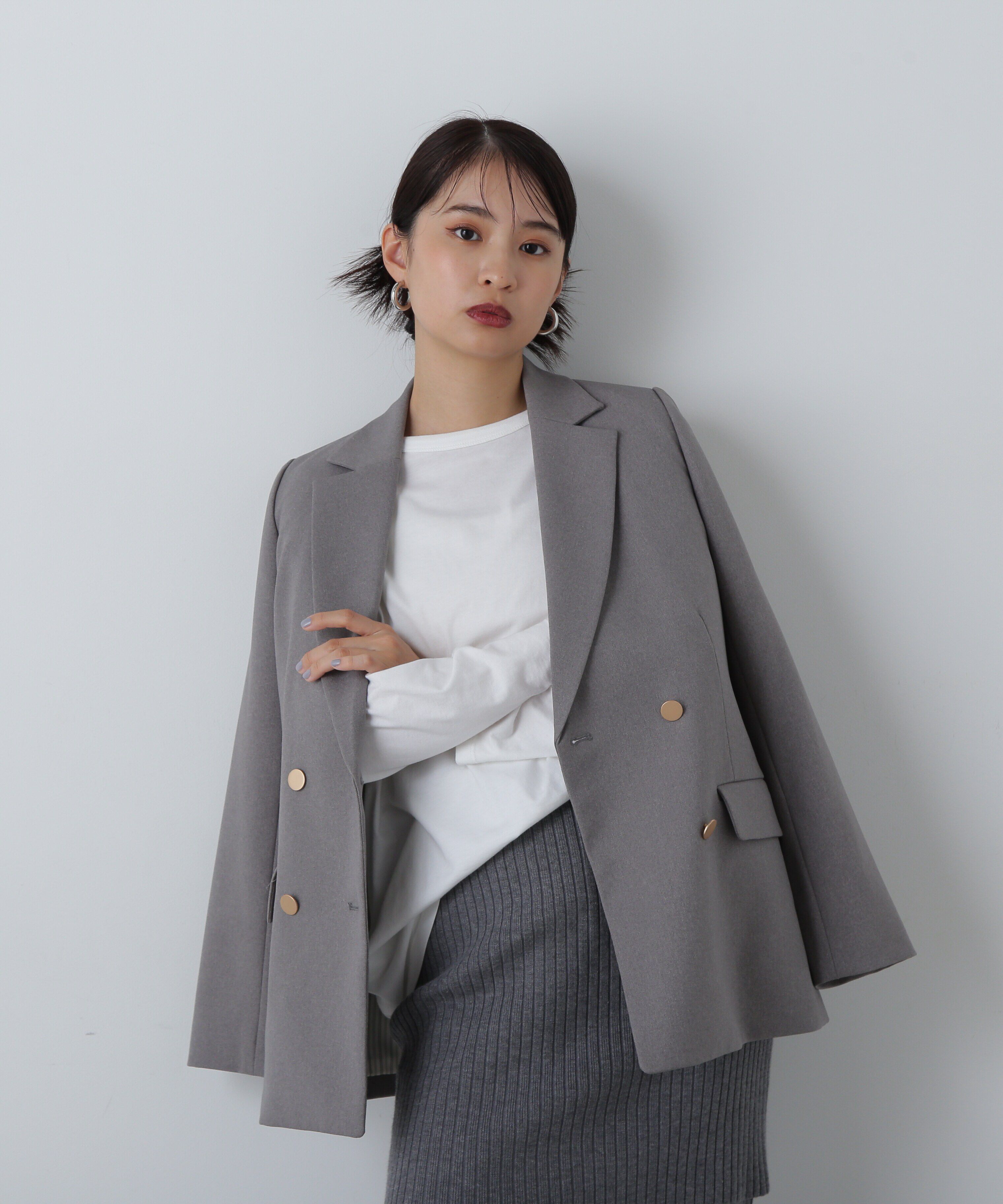  「ダブルブレストテーラードジャケット《S Size Line》  」|その他|