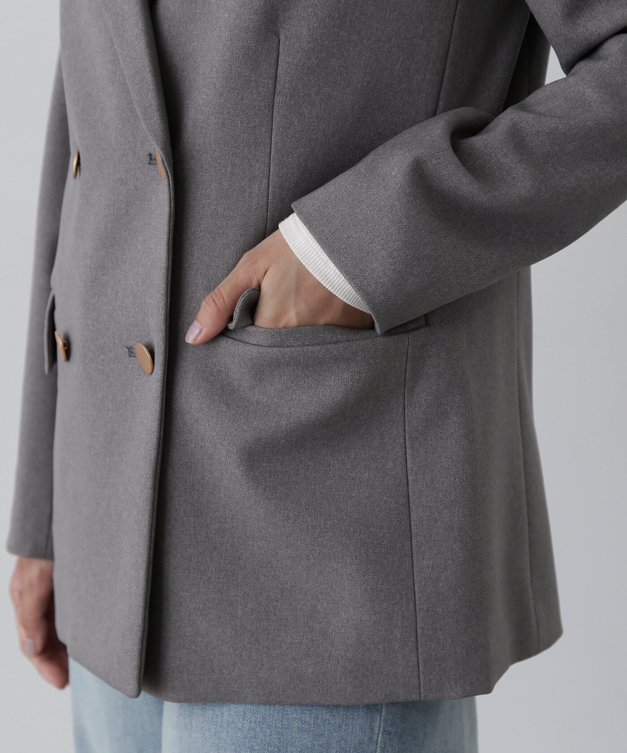  「ダブルブレストテーラードジャケット《S Size Line》  」|その他|