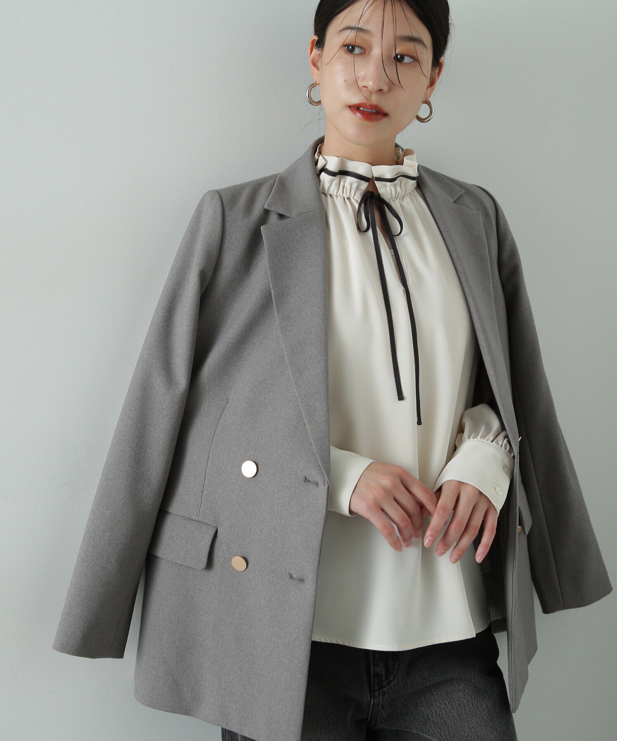  「ダブルブレストテーラードジャケット《S Size Line》  」|その他|