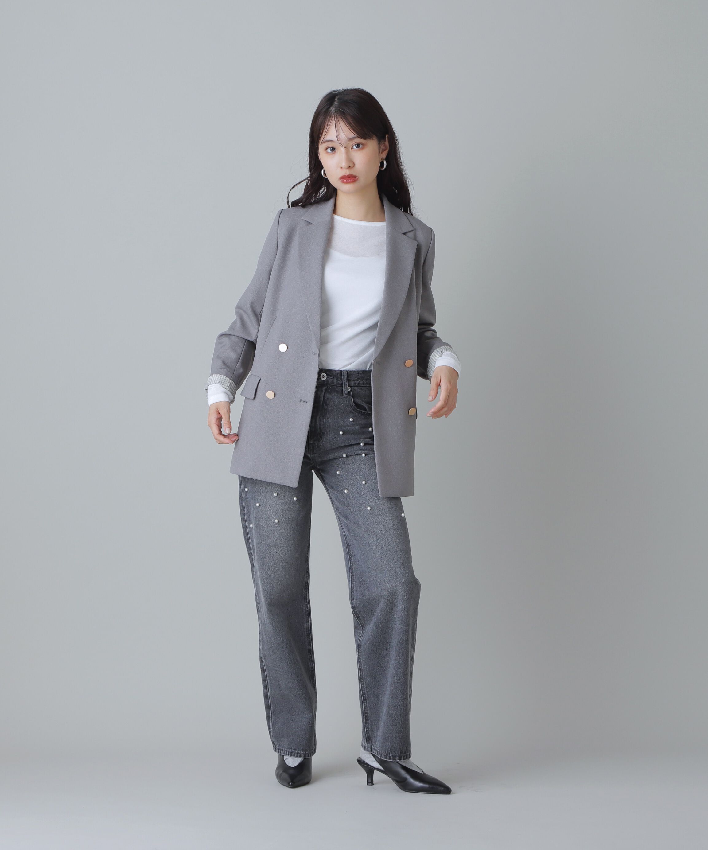  「ダブルブレストテーラードジャケット《S Size Line》  」|その他|