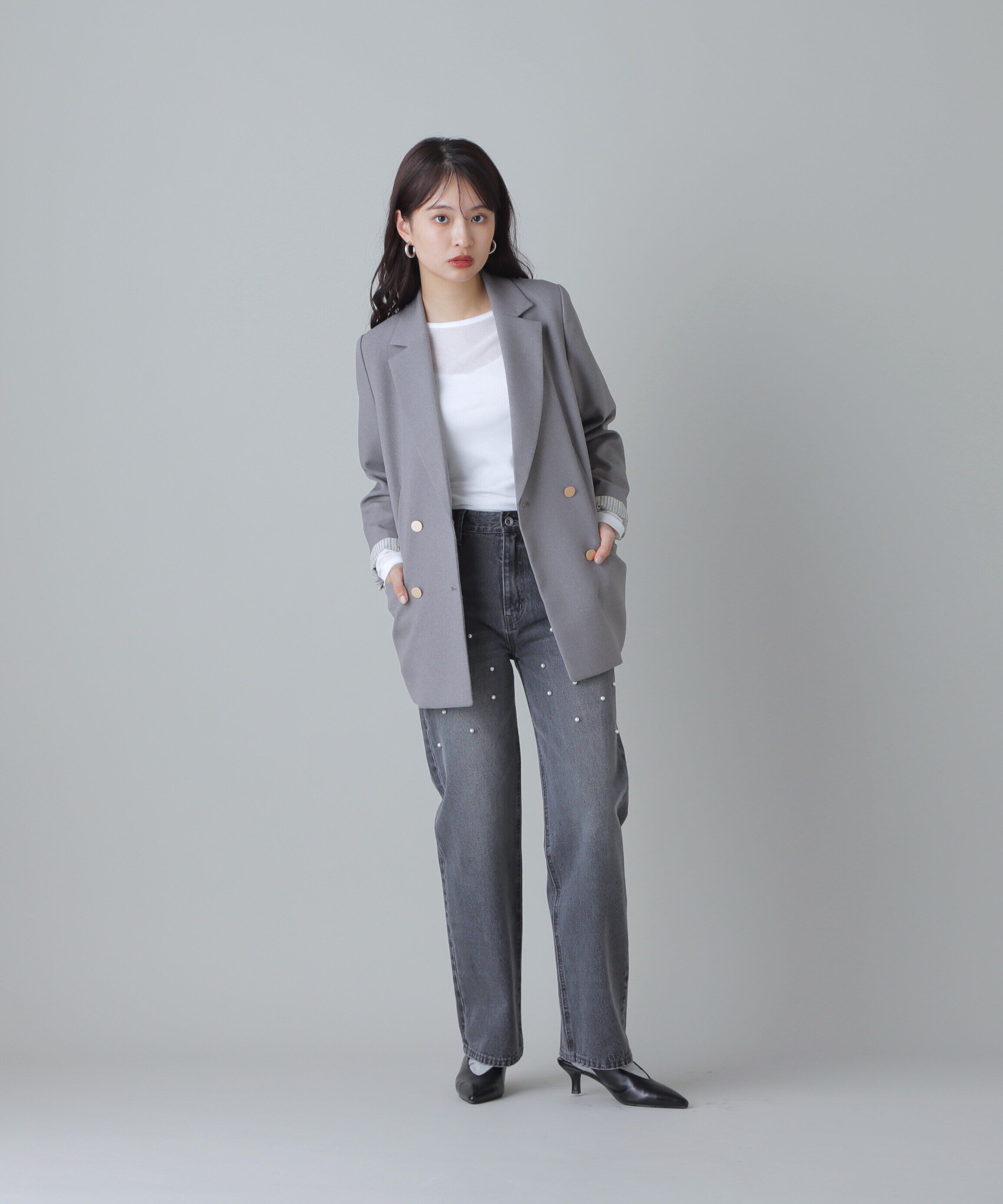  「ダブルブレストテーラードジャケット《S Size Line》  」|その他|