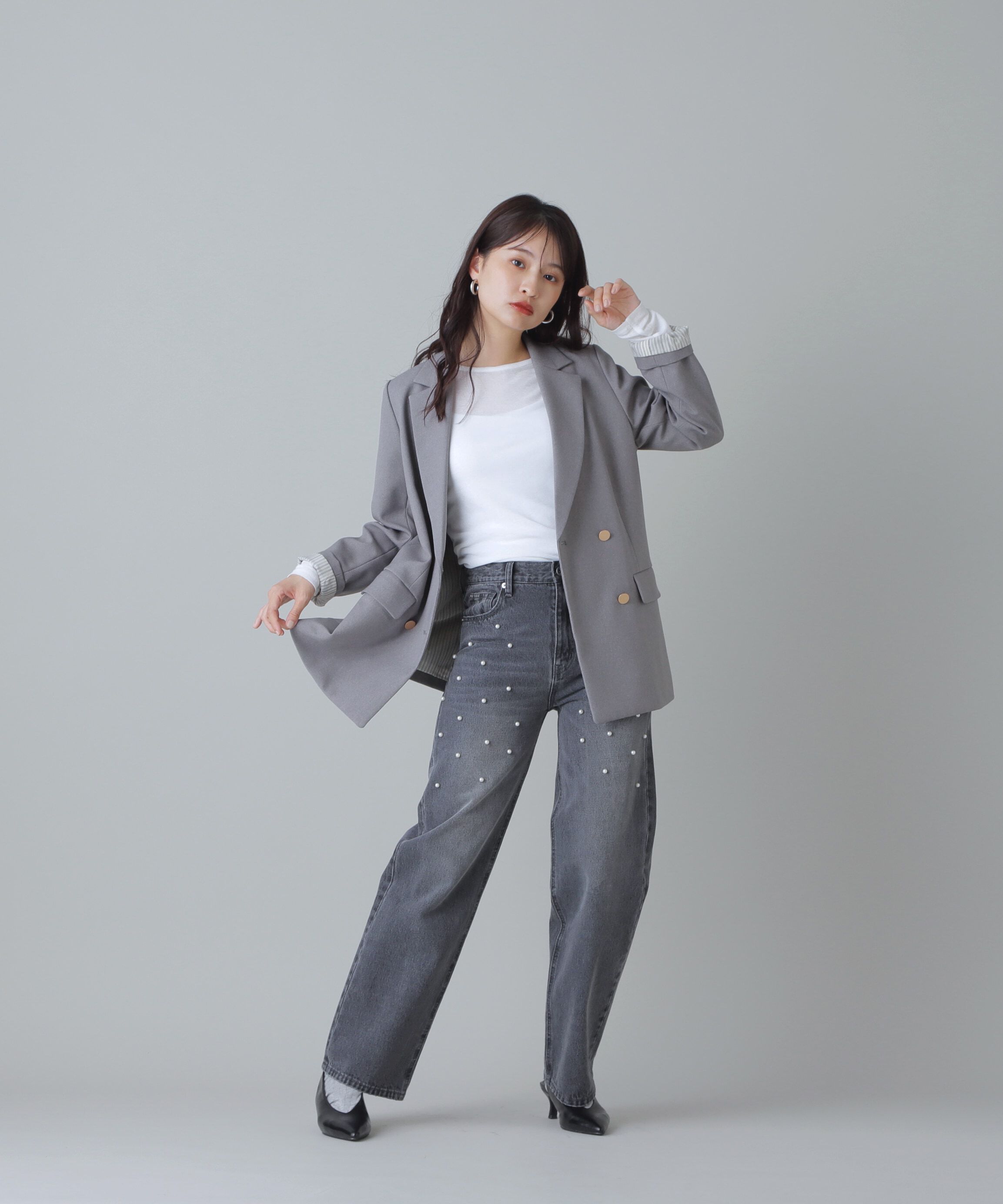  「ダブルブレストテーラードジャケット《S Size Line》  」|その他|