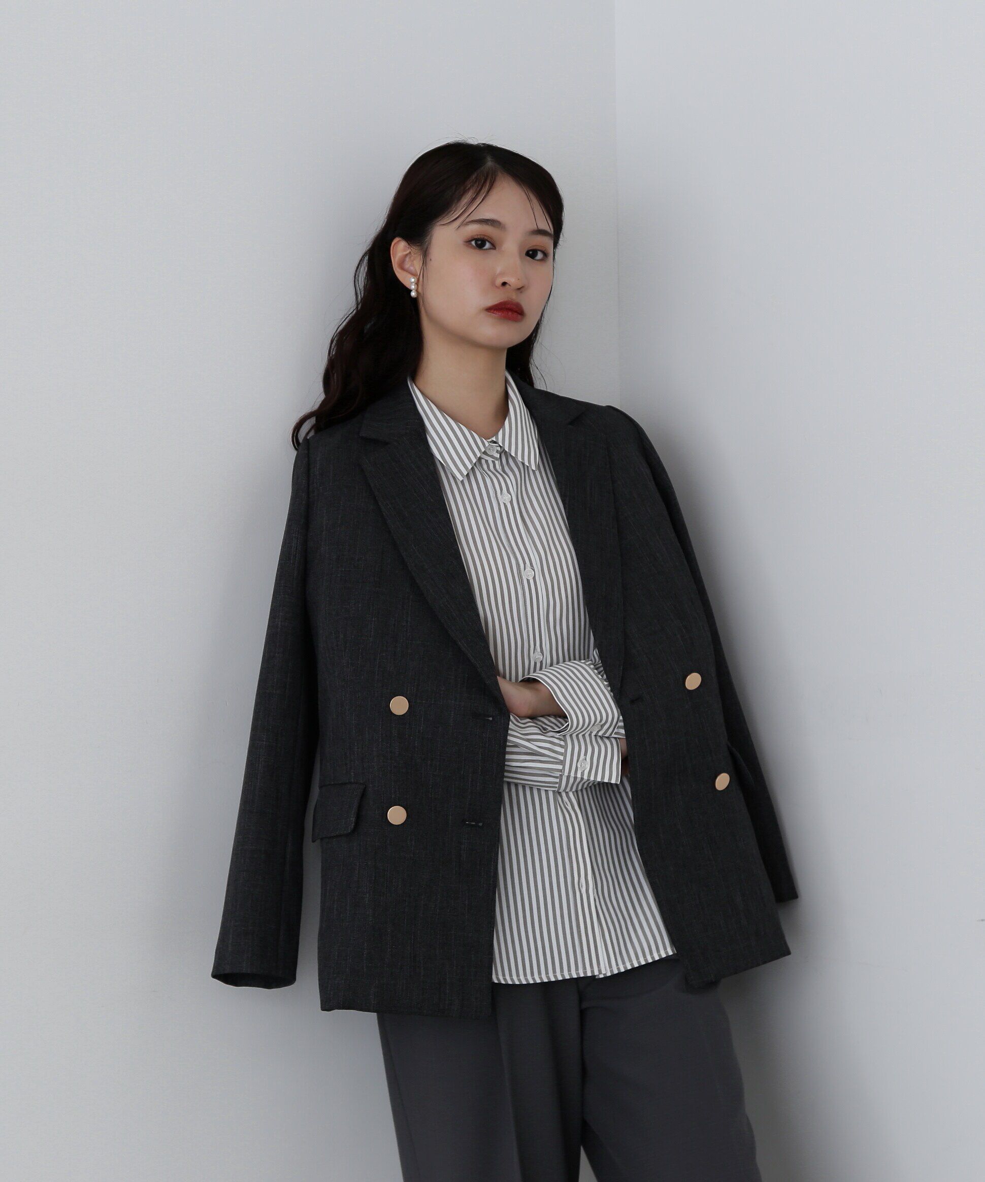  「ダブルブレストテーラードジャケット《S Size Line》  」|その他|