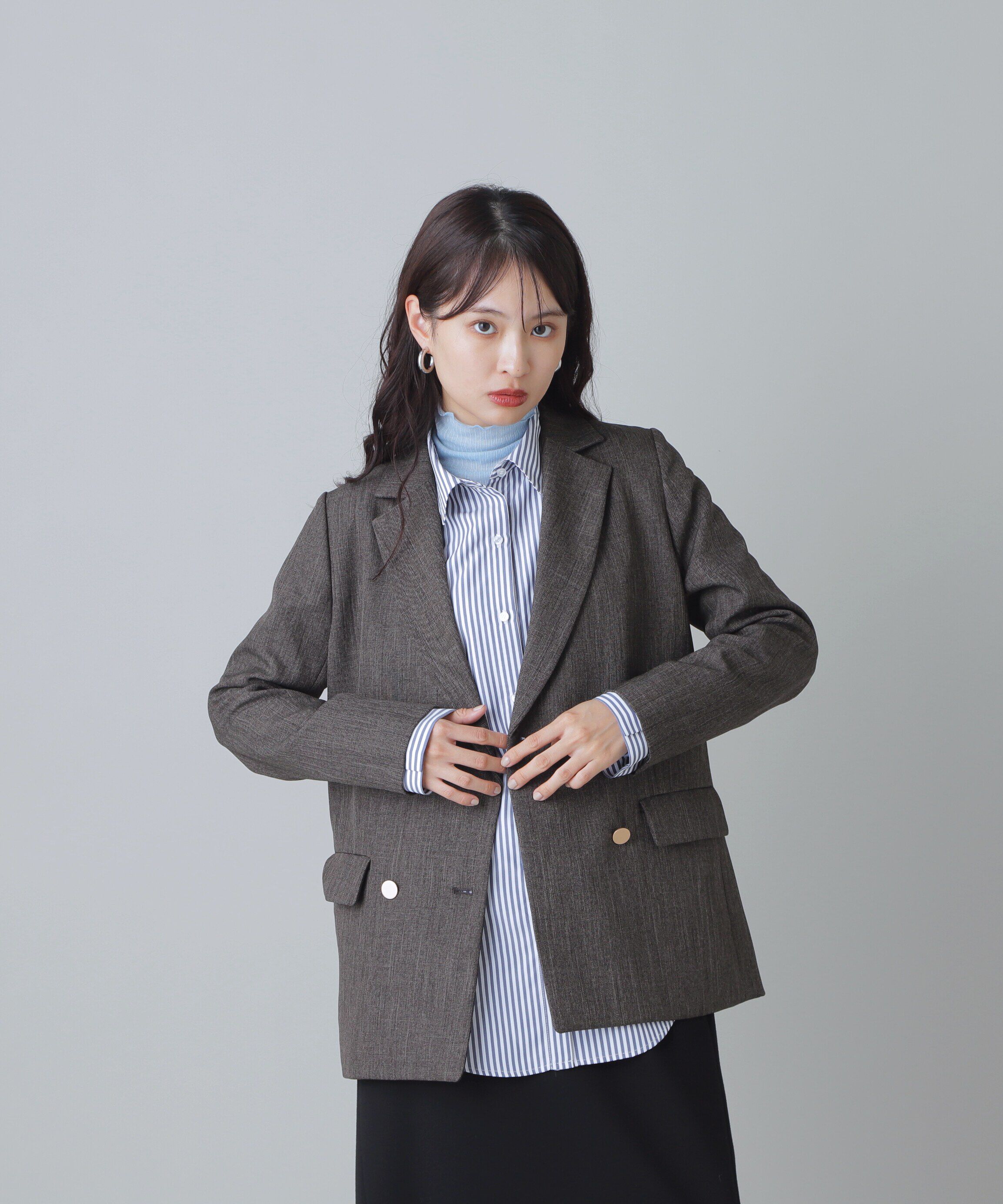  「ダブルブレストテーラードジャケット《S Size Line》  」|その他|