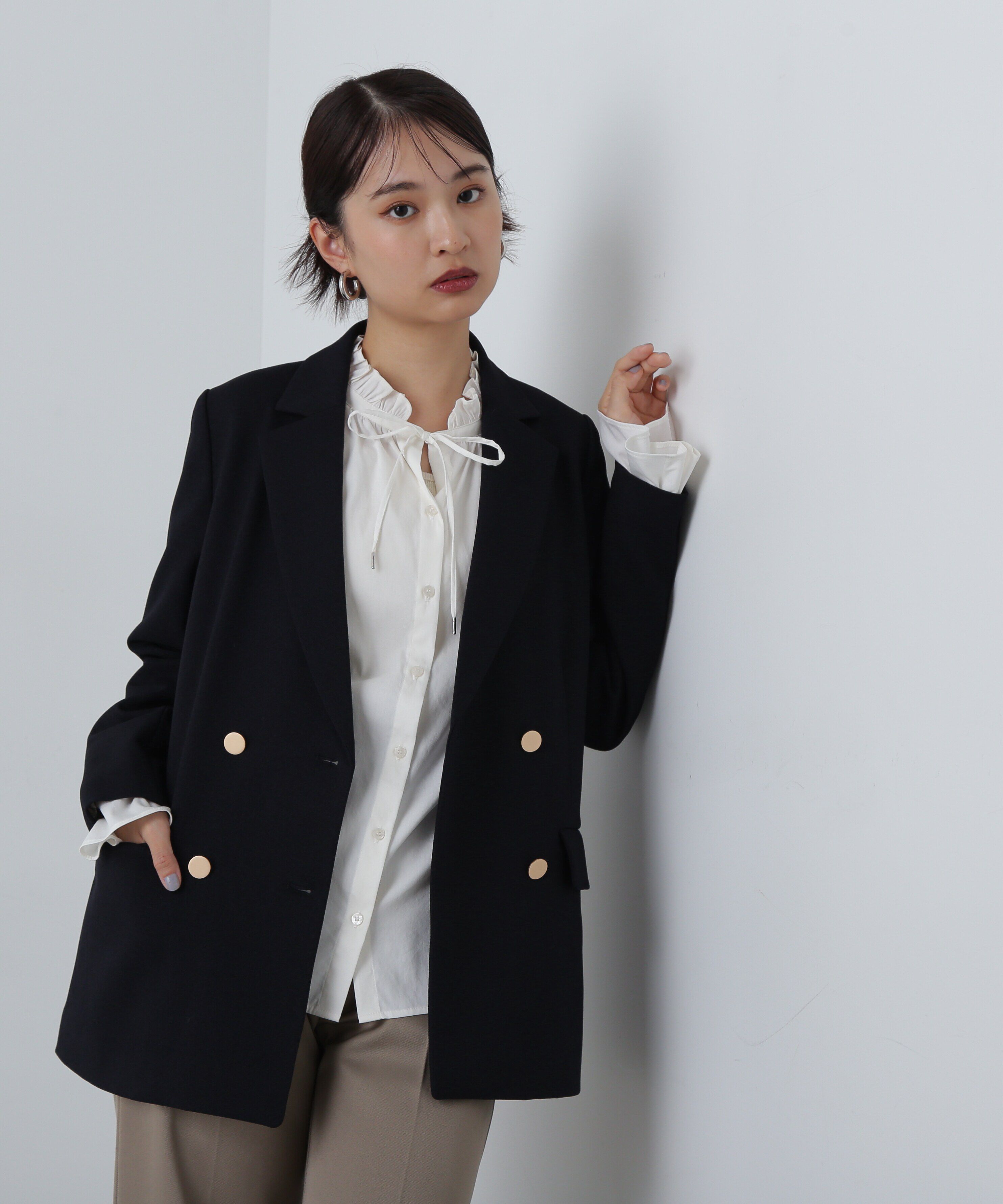  「ダブルブレストテーラードジャケット《S Size Line》  」|その他|