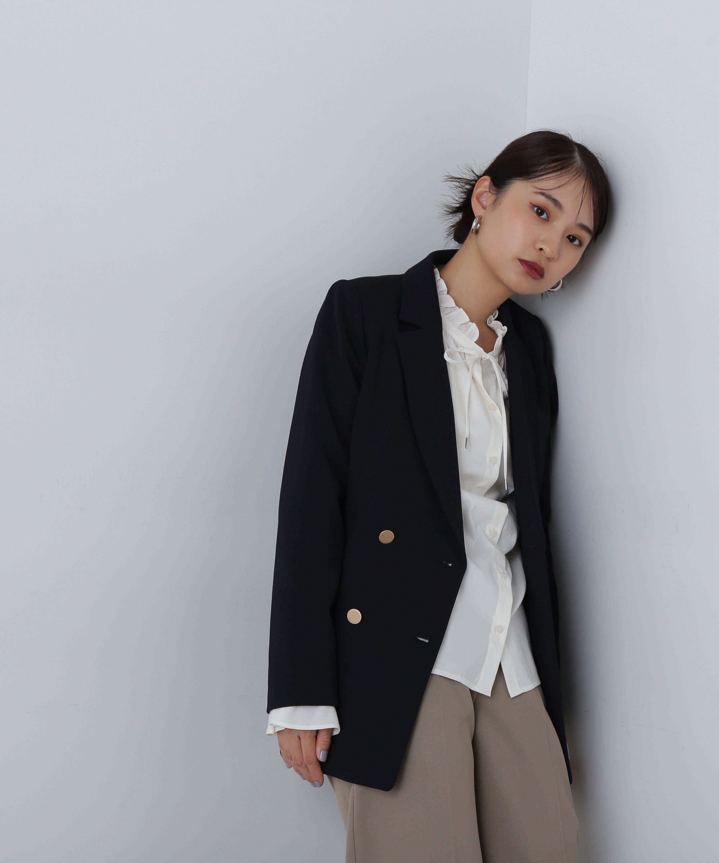  「ダブルブレストテーラードジャケット《S Size Line》  」|その他|