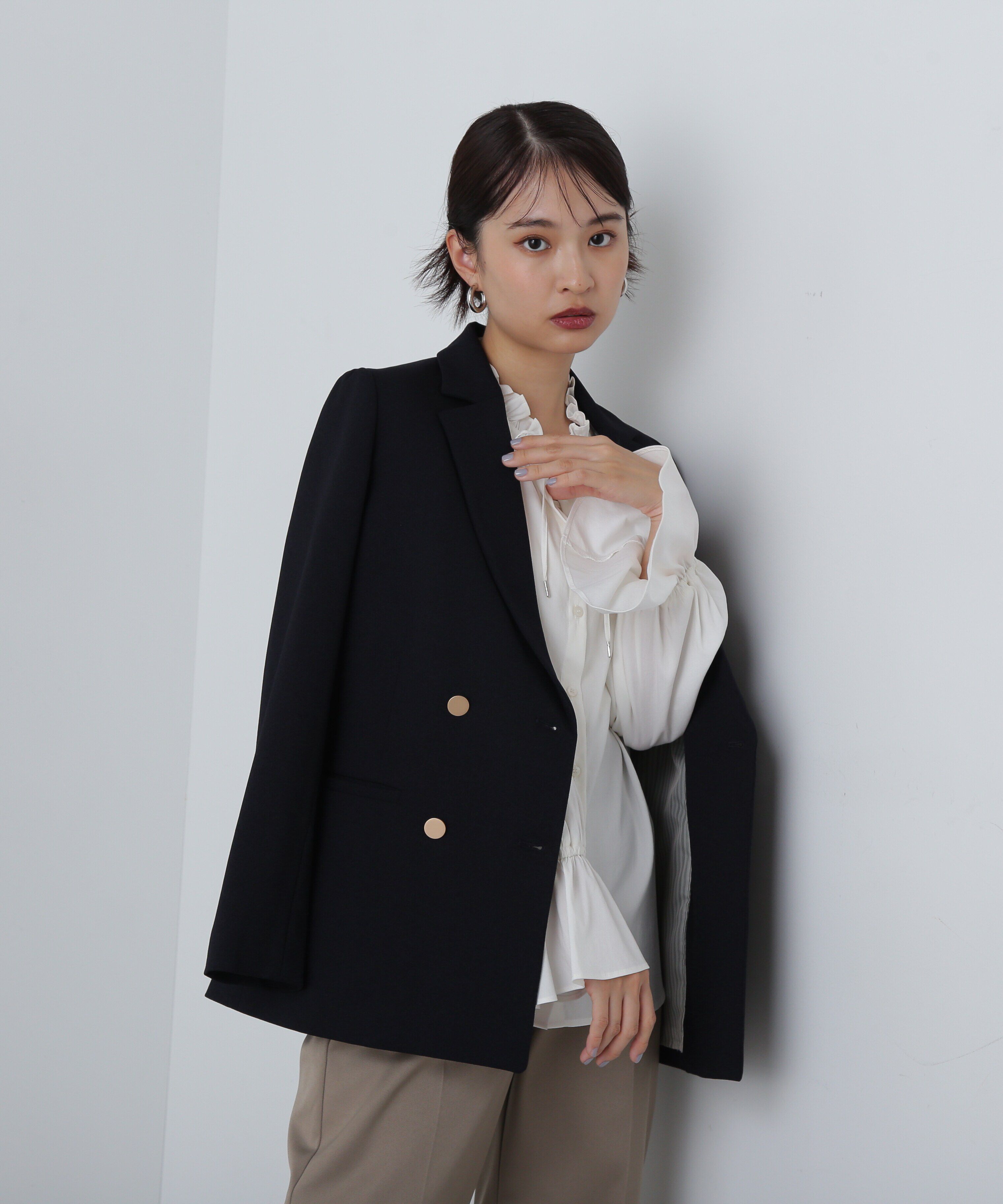  「ダブルブレストテーラードジャケット《S Size Line》  」|その他|