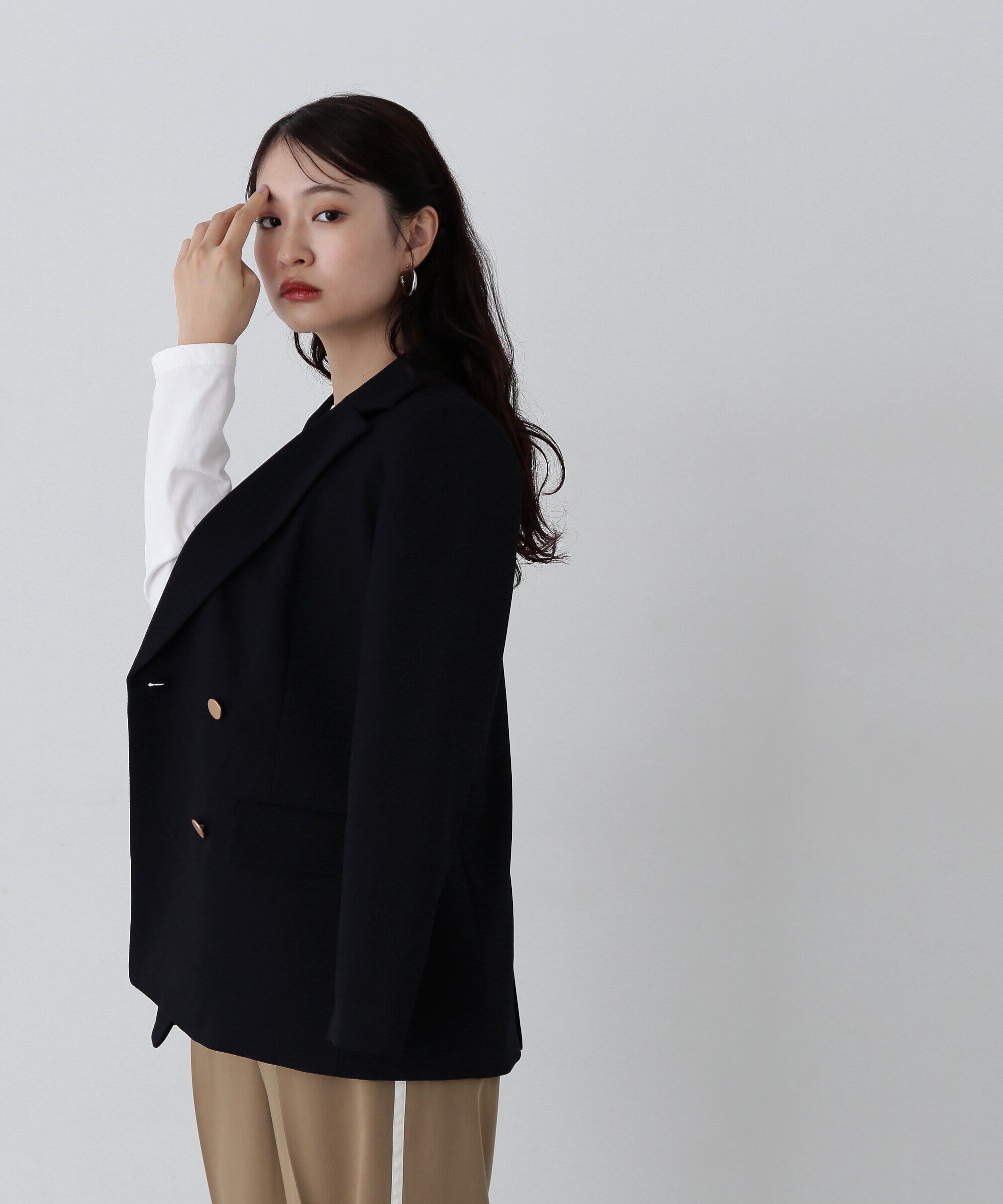  「ダブルブレストテーラードジャケット《S Size Line》  」|その他|