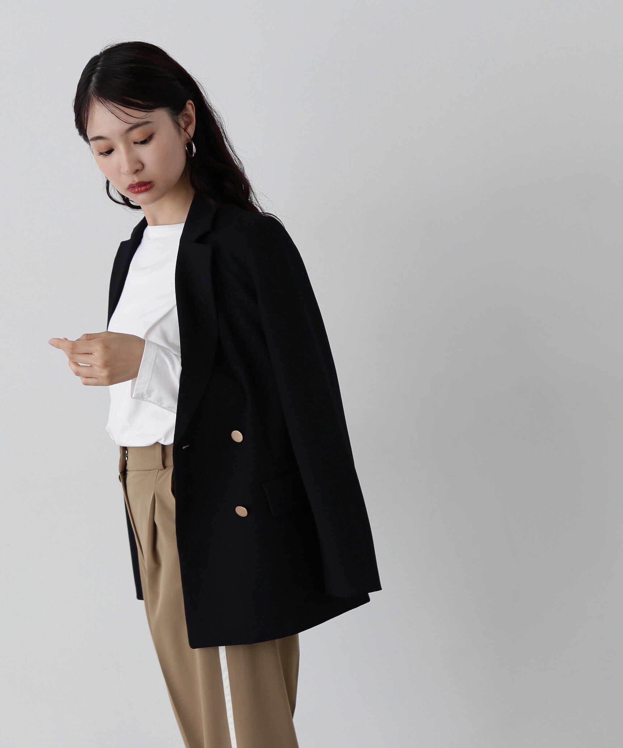  「ダブルブレストテーラードジャケット《S Size Line》  」|その他|