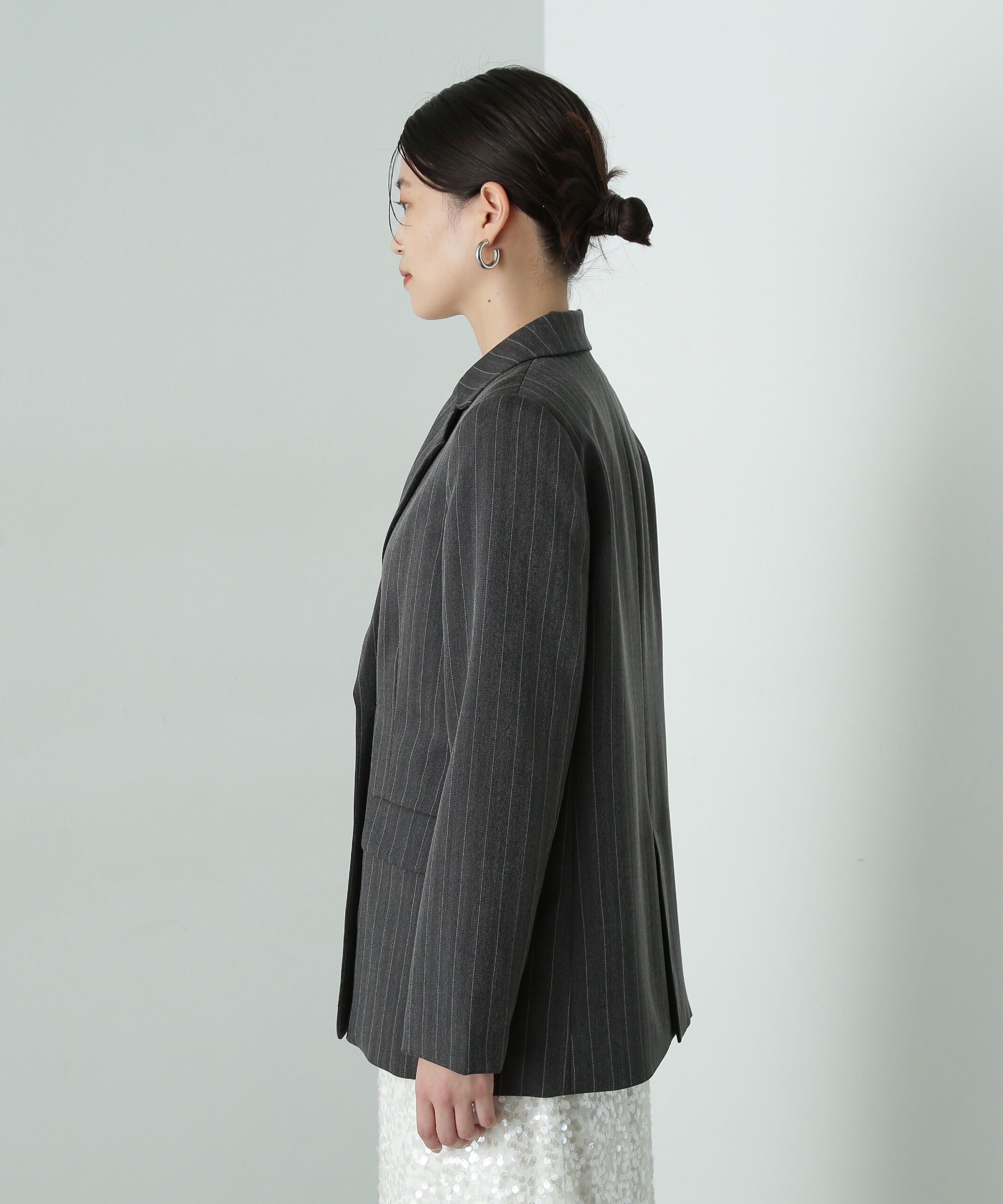  「ストライプテーラードジャケット」|その他|