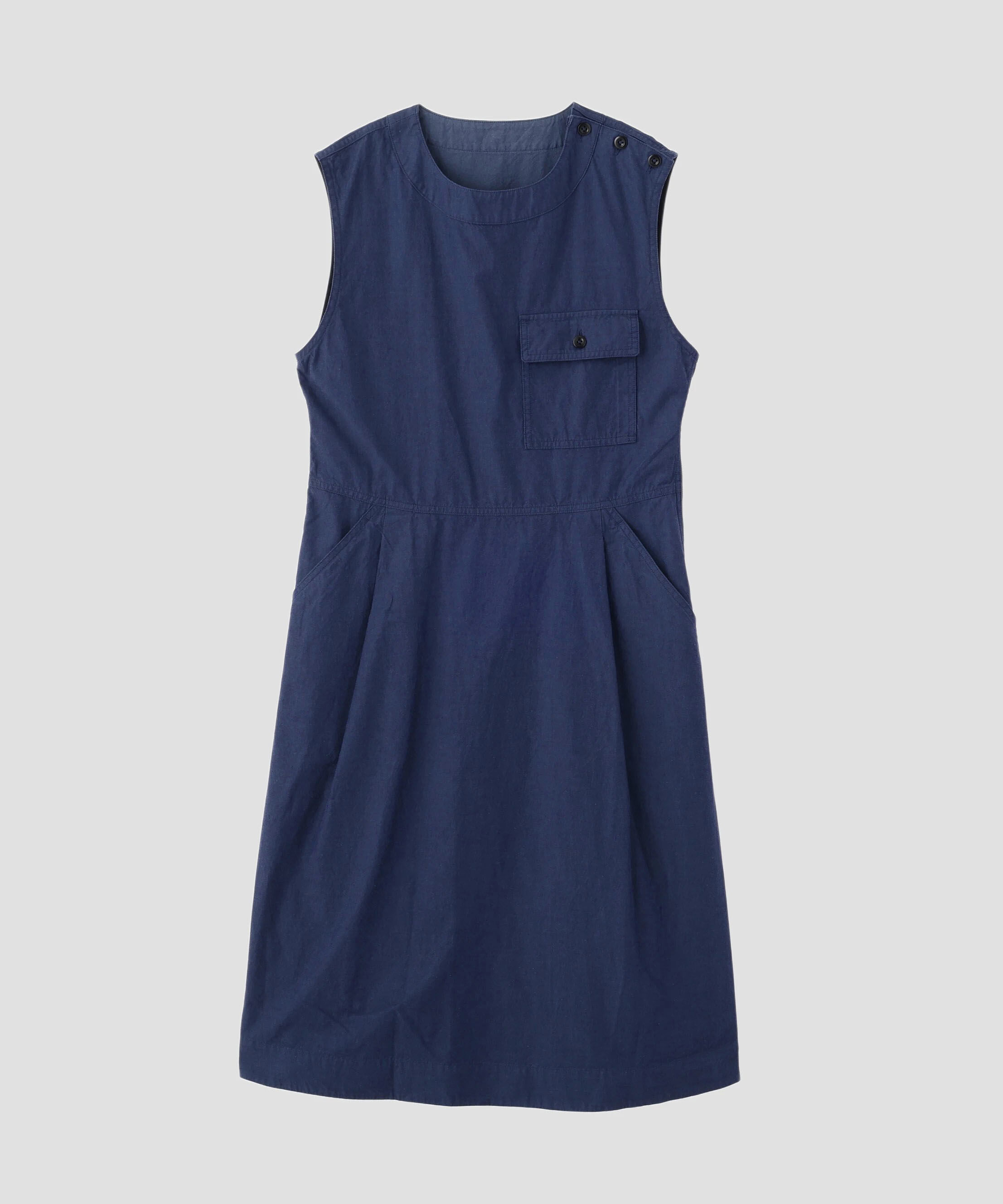 MHL.「YARN DYED COTTON TWILL DRESS」|ワンピース|