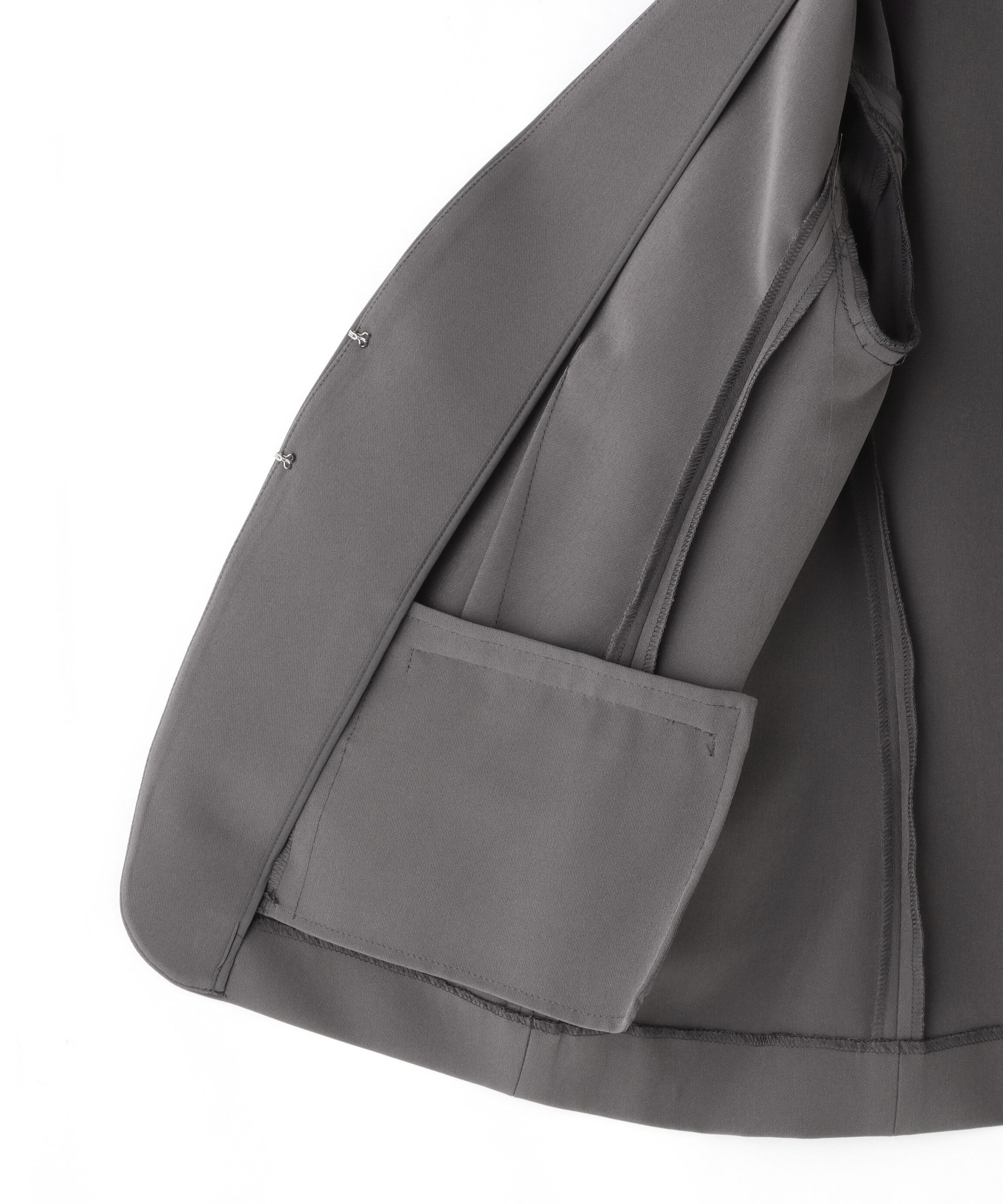  「ダブルクロスストレッチ SETUP ノーカラージャケット」|その他|