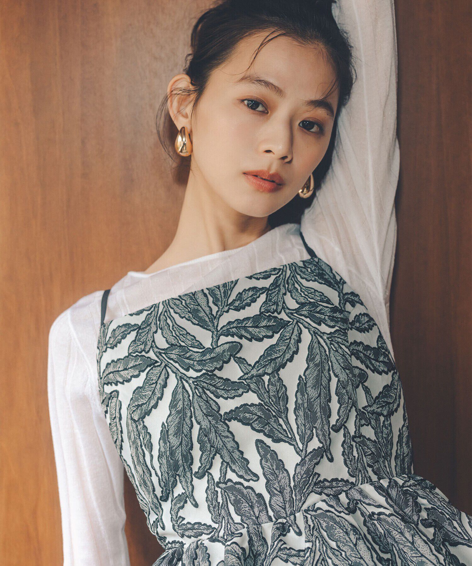  「ジャガードフォルムビスチェ」|シャツ・ブラウス|