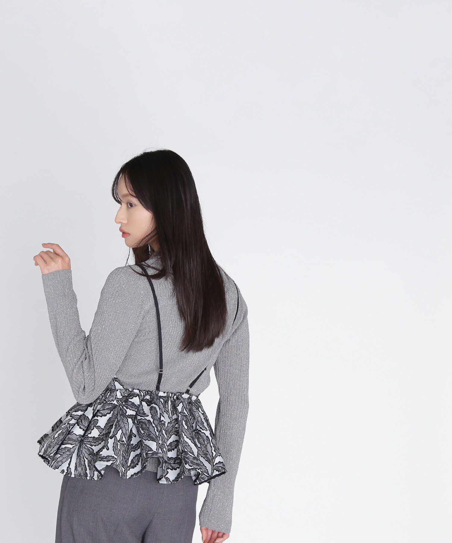  「ジャガードフォルムビスチェ」|シャツ・ブラウス|