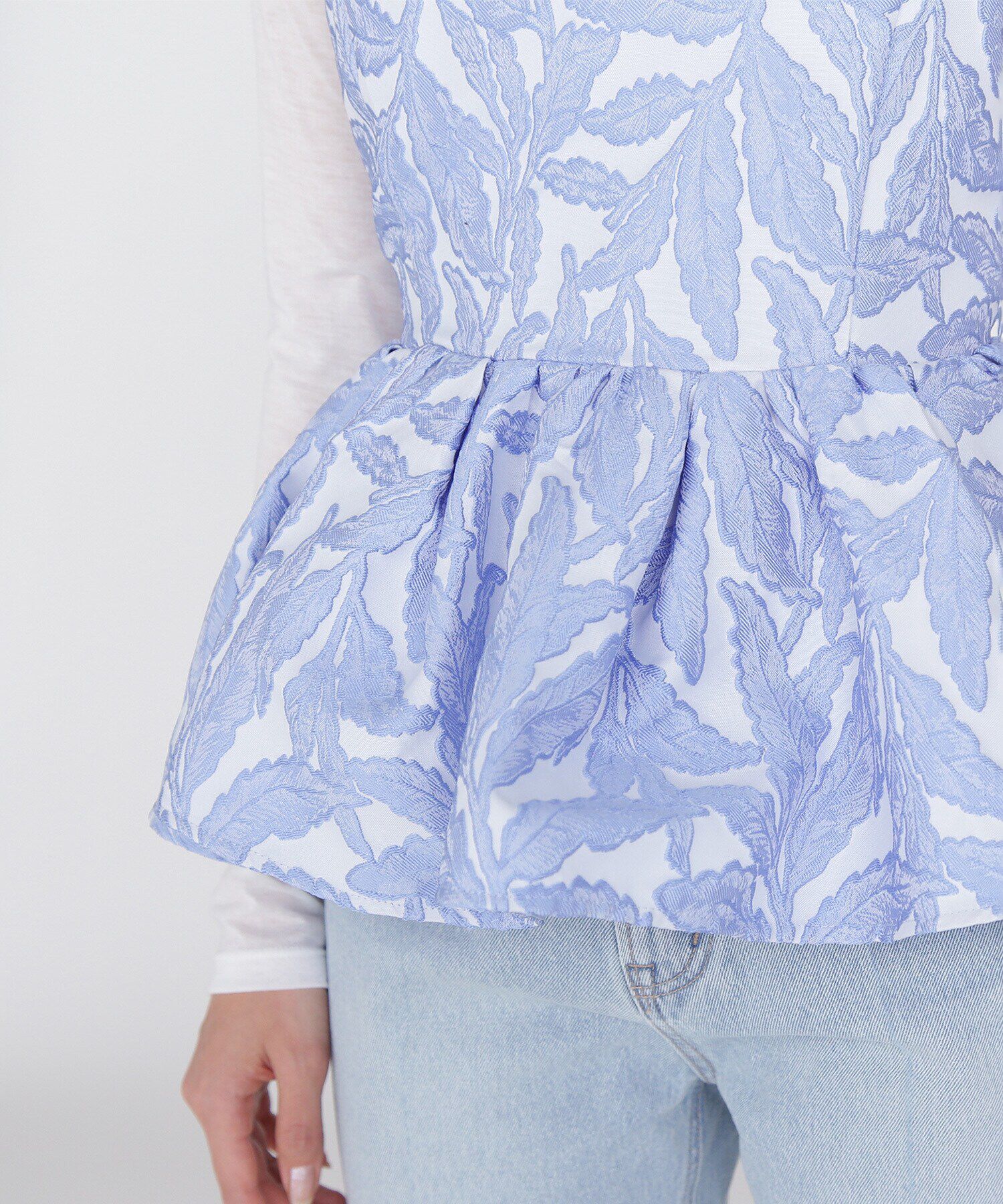  「ジャガードフォルムビスチェ」|シャツ・ブラウス|