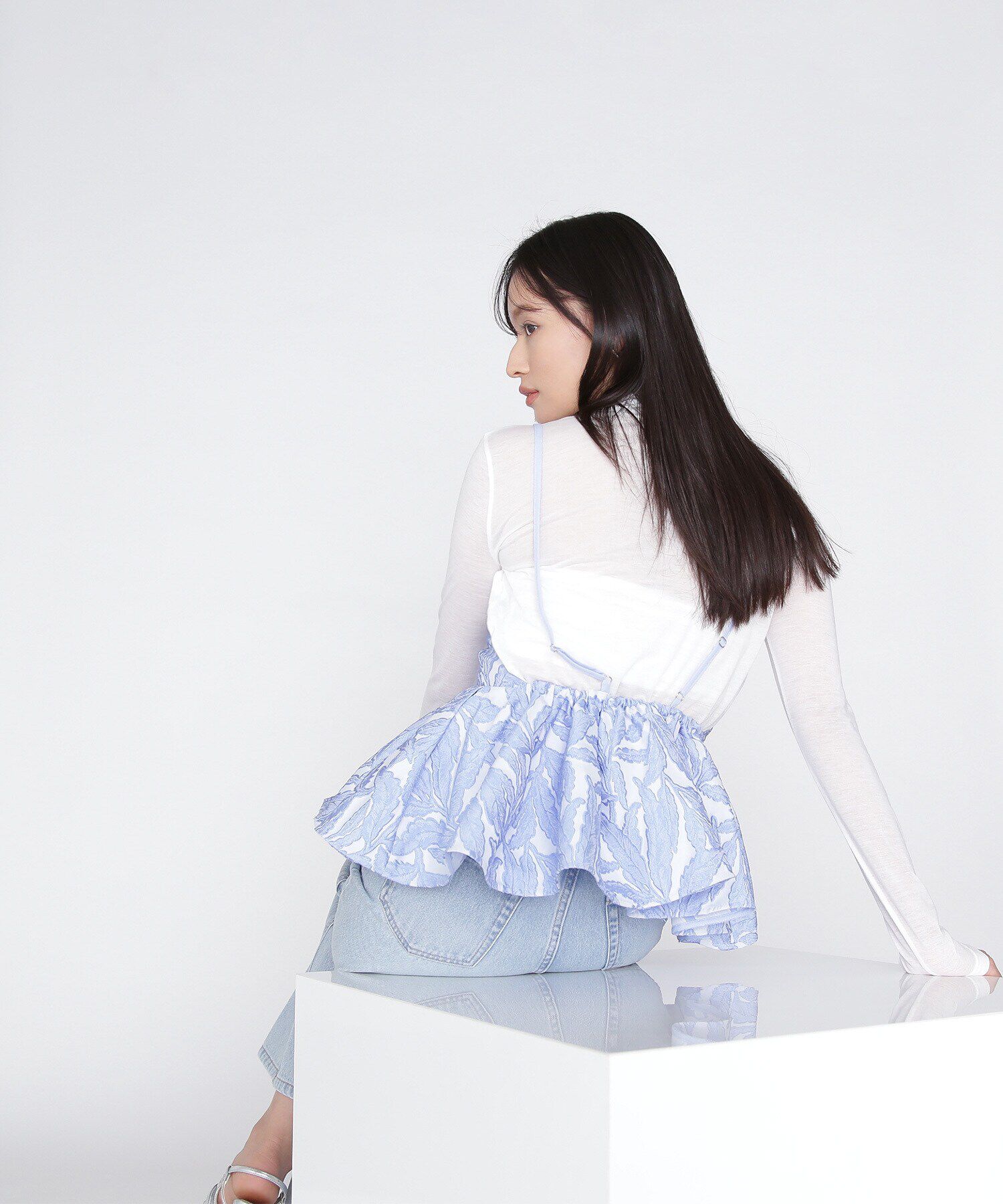  「ジャガードフォルムビスチェ」|シャツ・ブラウス|