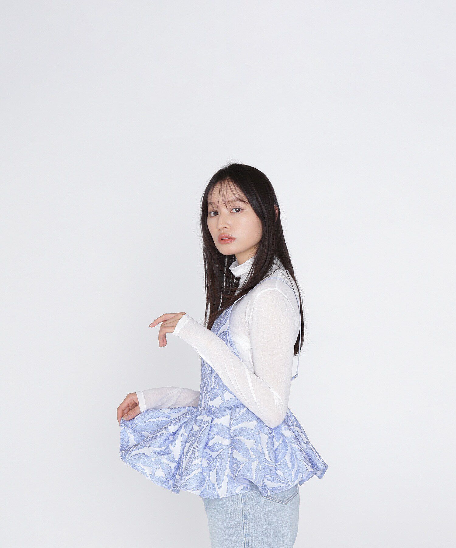  「ジャガードフォルムビスチェ」|シャツ・ブラウス|