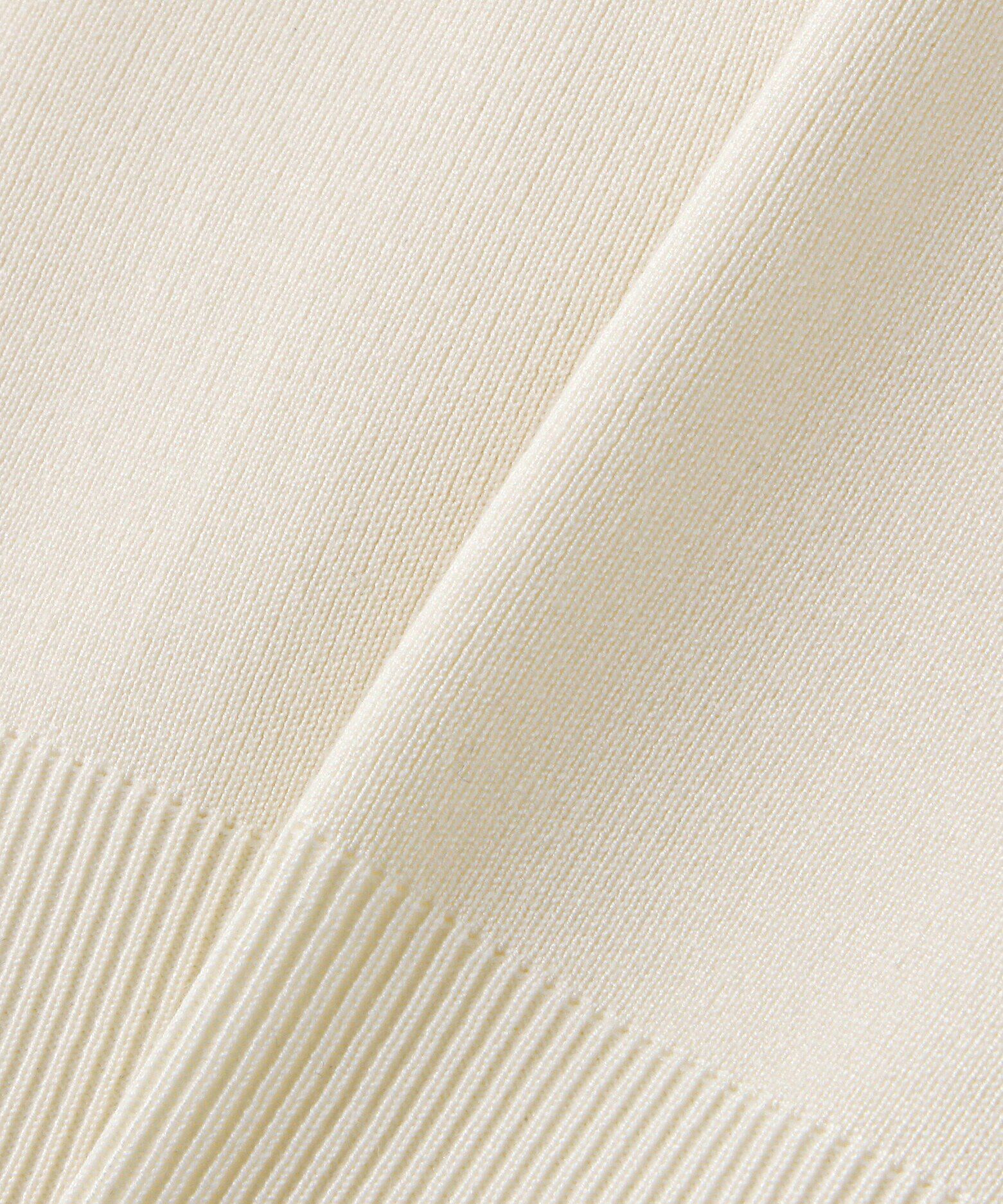  「クロップド刺繍ロゴニット」|ニット・セーター|