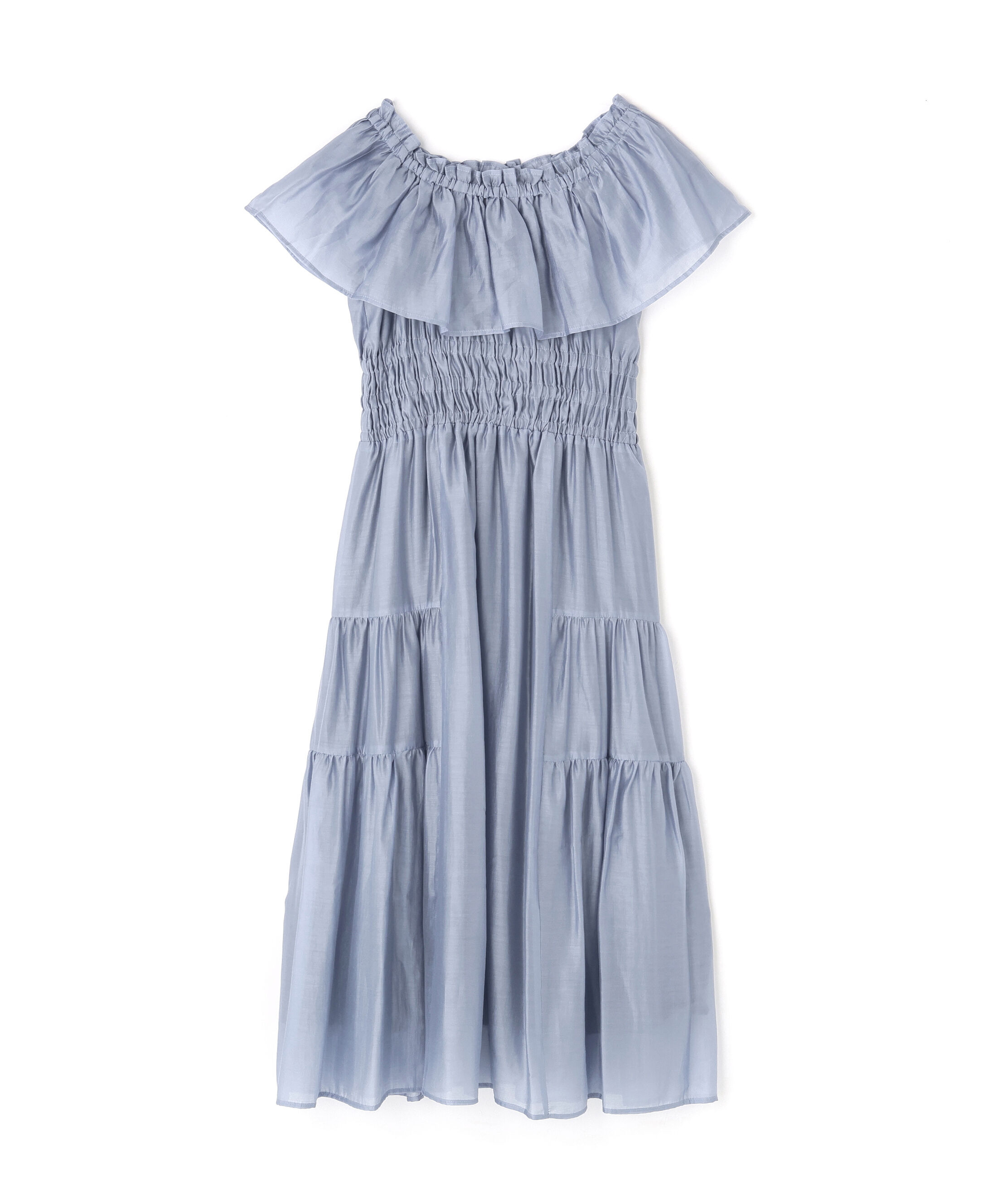  「シアーオフショルワンピース」|ワンピース|