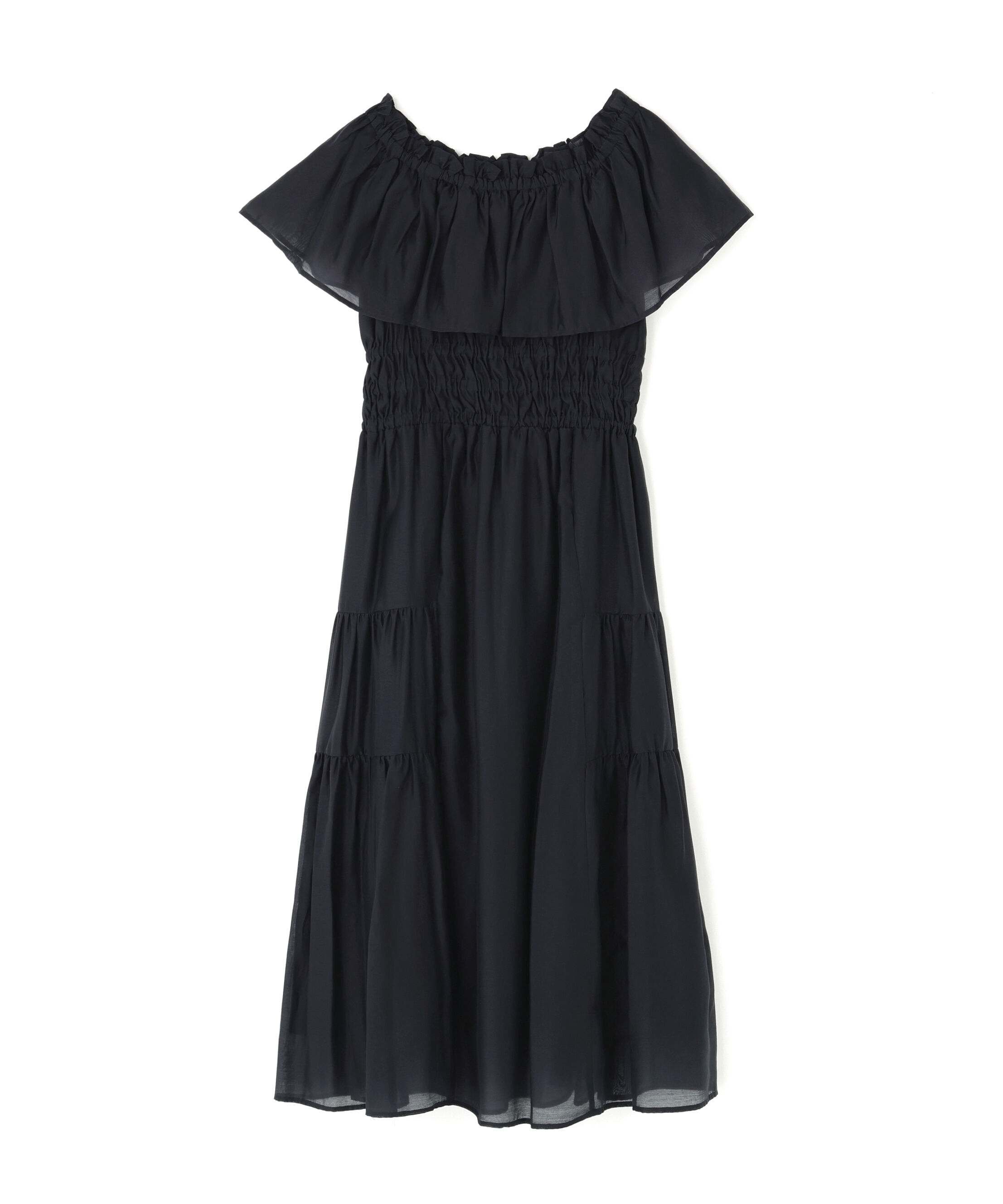  「シアーオフショルワンピース」|ワンピース|