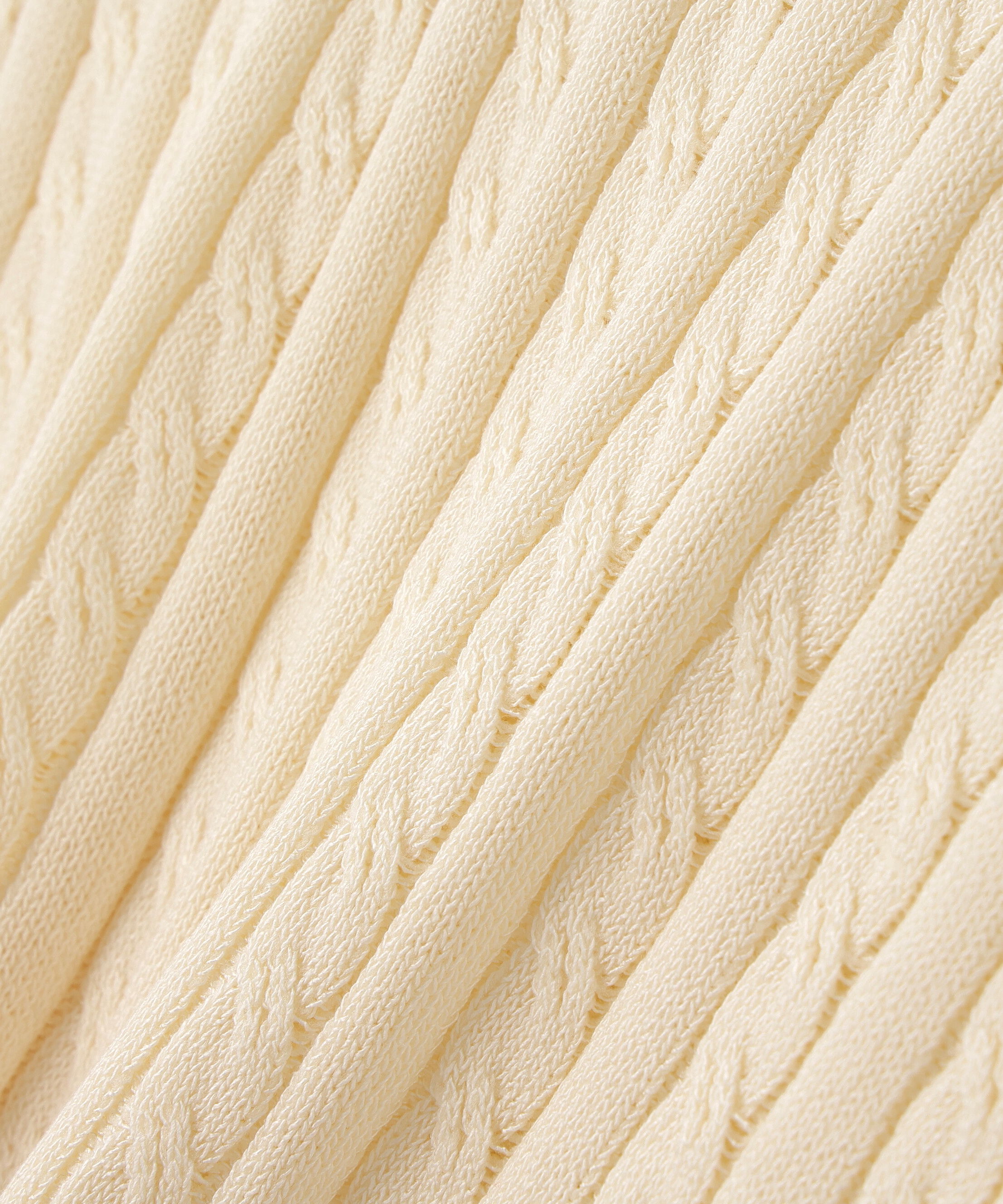  「ケーブルポロニット」|ニット・セーター|