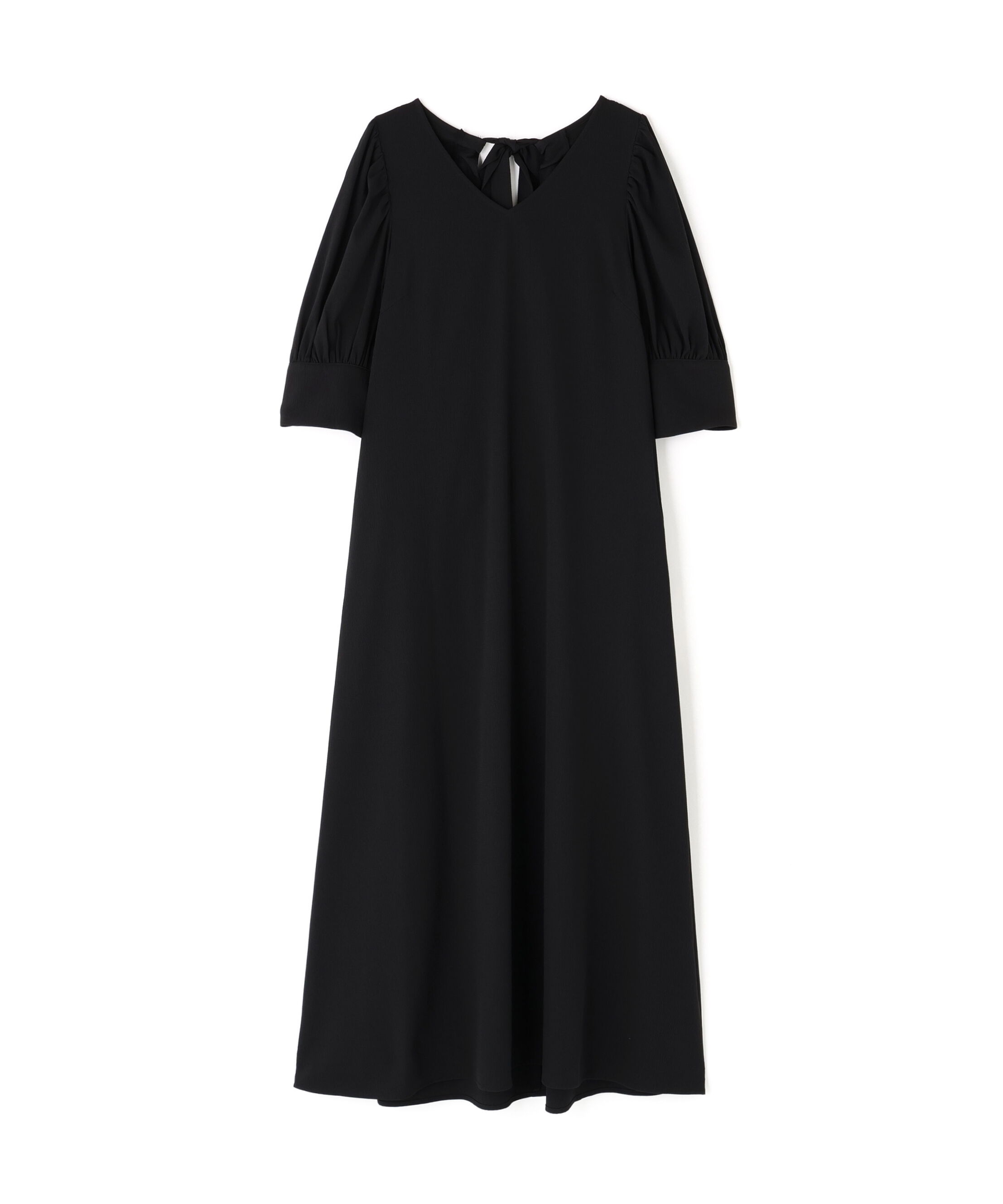  「バックリボンリラクシーワンピース」|ワンピース|