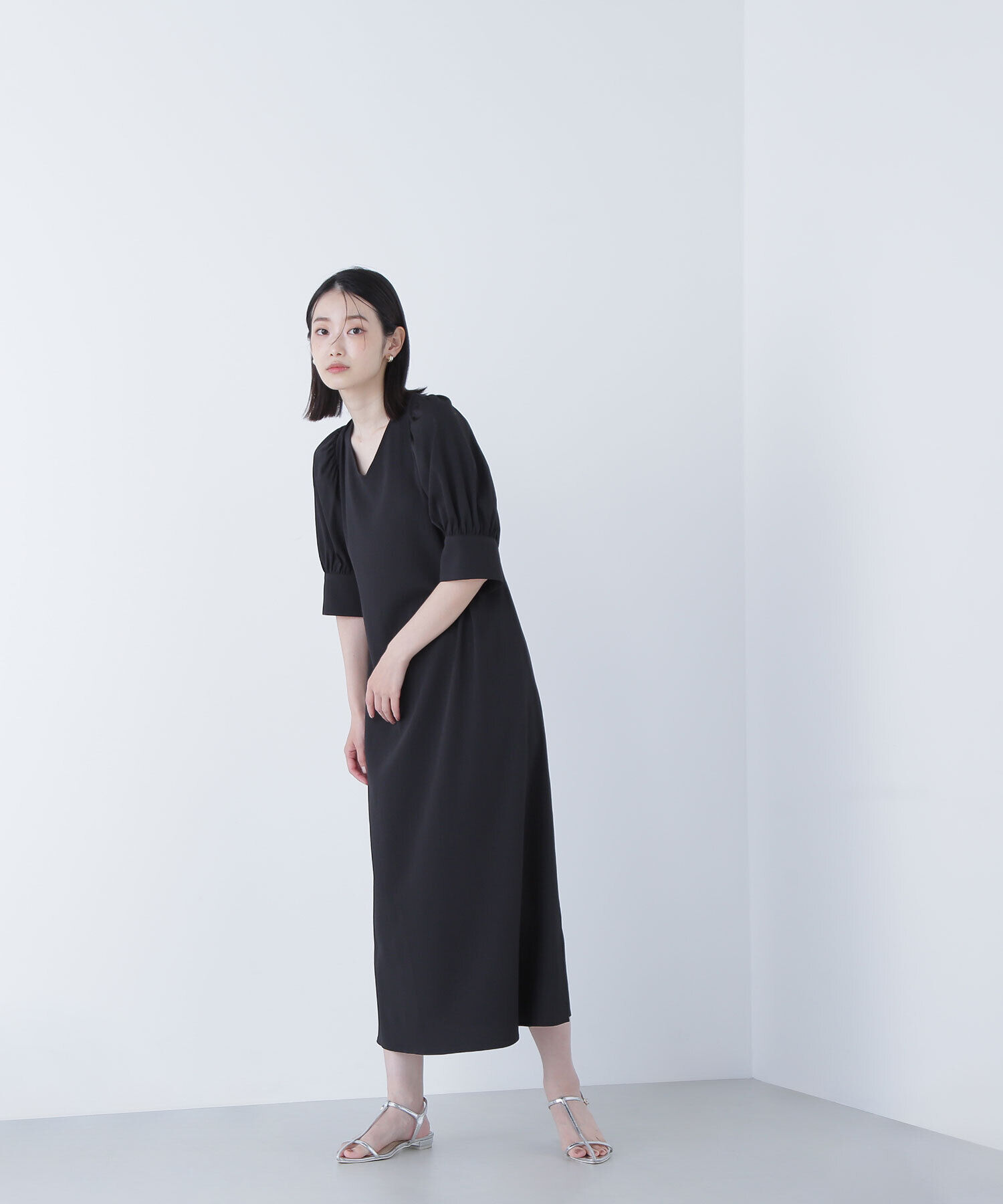  「バックリボンリラクシーワンピース」|ワンピース|