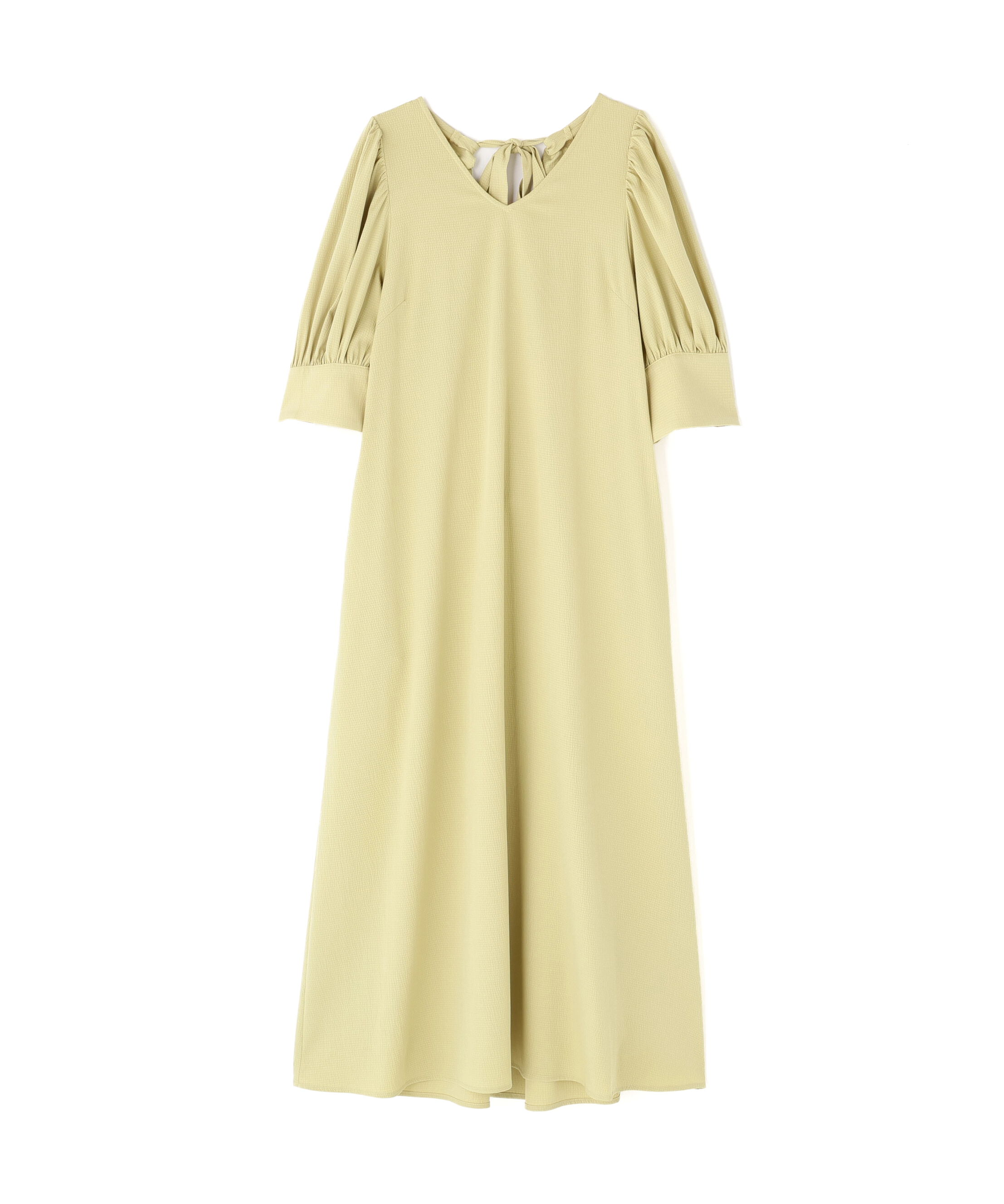  「バックリボンリラクシーワンピース」|ワンピース|