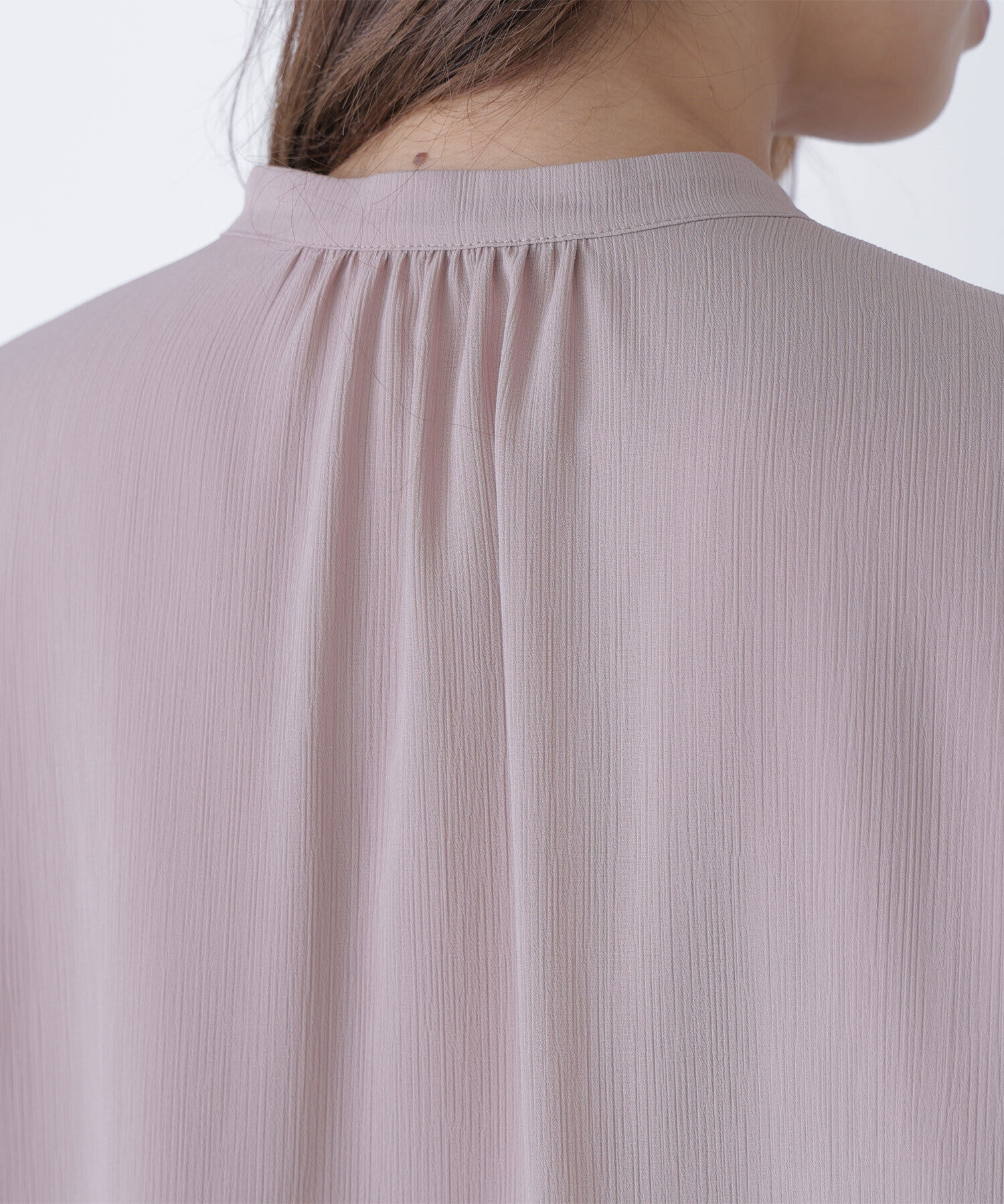  「メタルポイント楊柳ブラウス」|シャツ・ブラウス|