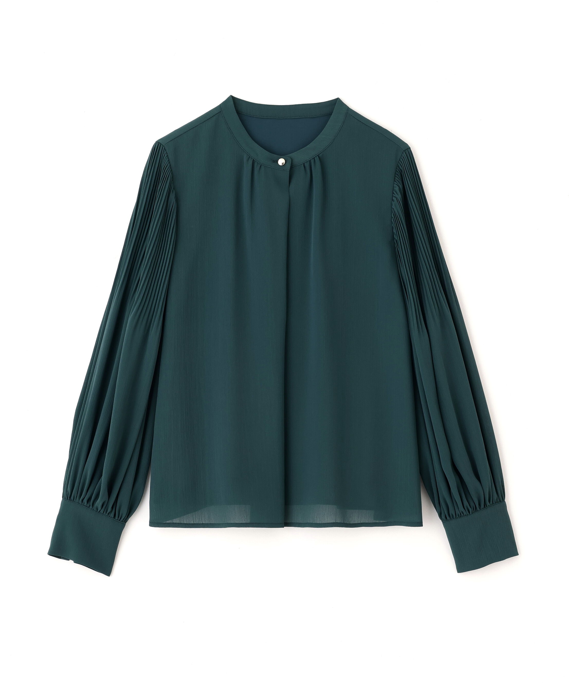  「メタルポイント楊柳ブラウス」|シャツ・ブラウス|