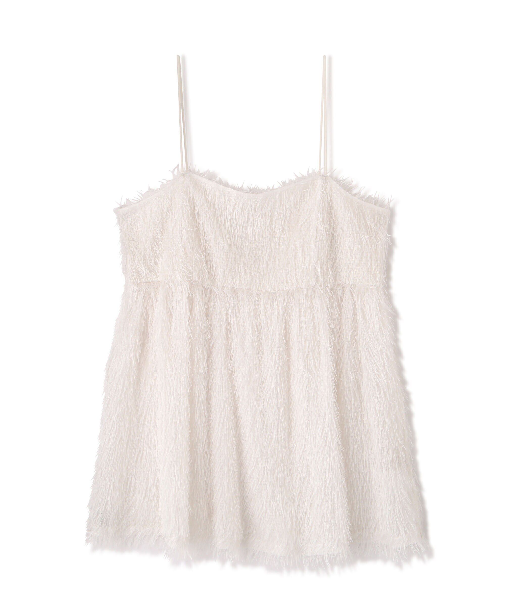  「前後2Wayシャギービスチェ」|シャツ・ブラウス|