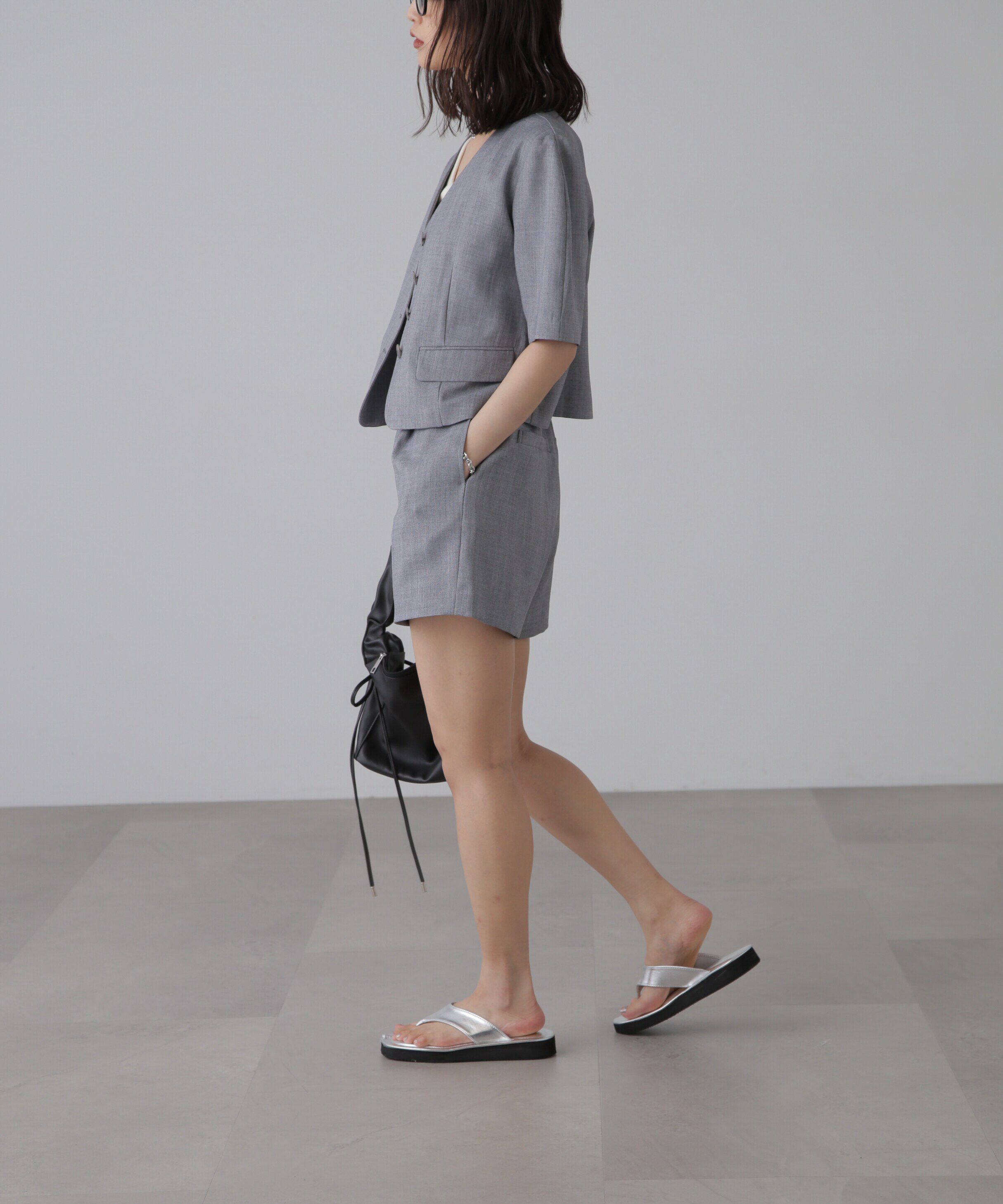  「〈セットアップ対応〉ショート丈ジャケット」|その他|