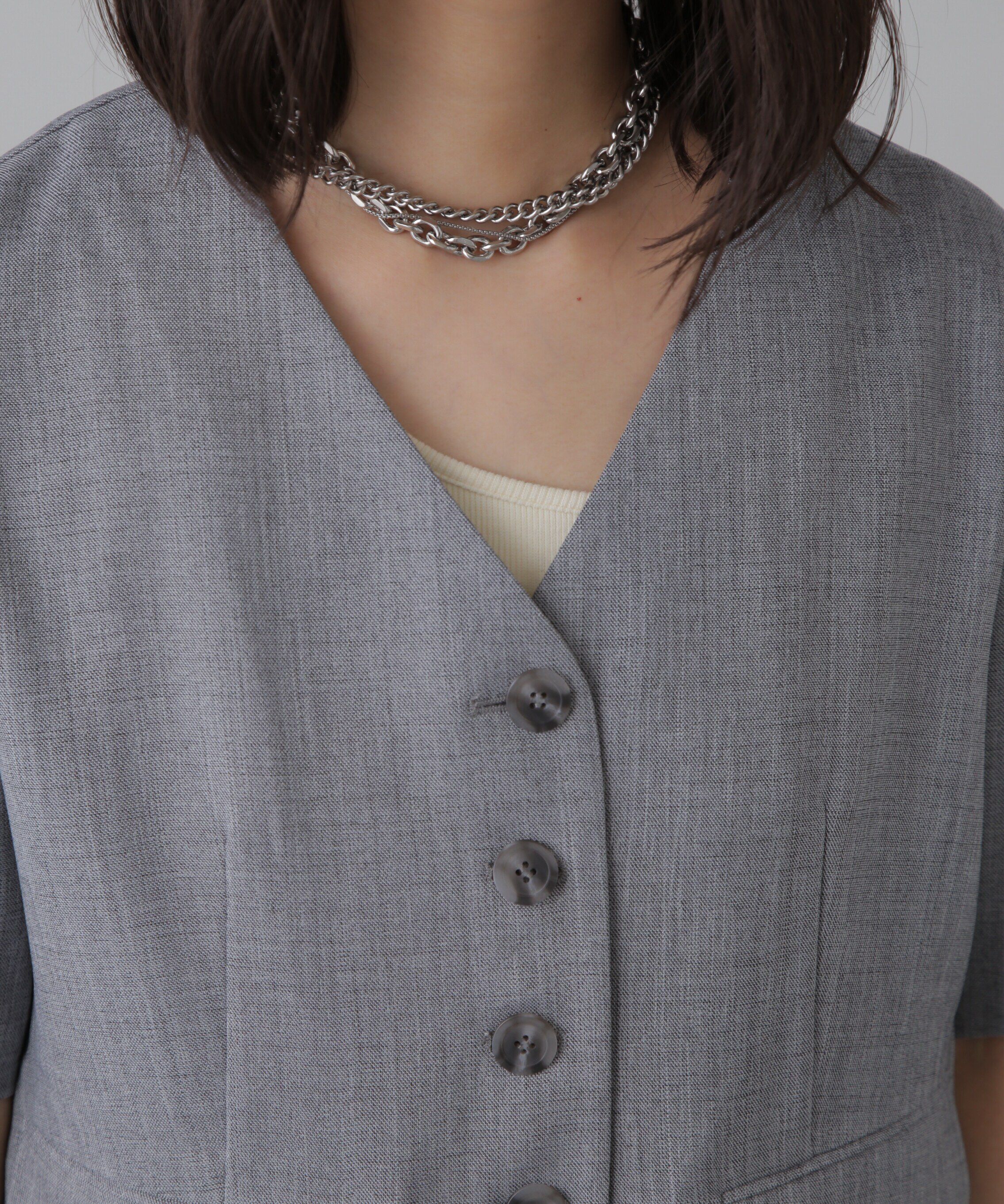  「〈セットアップ対応〉ショート丈ジャケット」|その他|