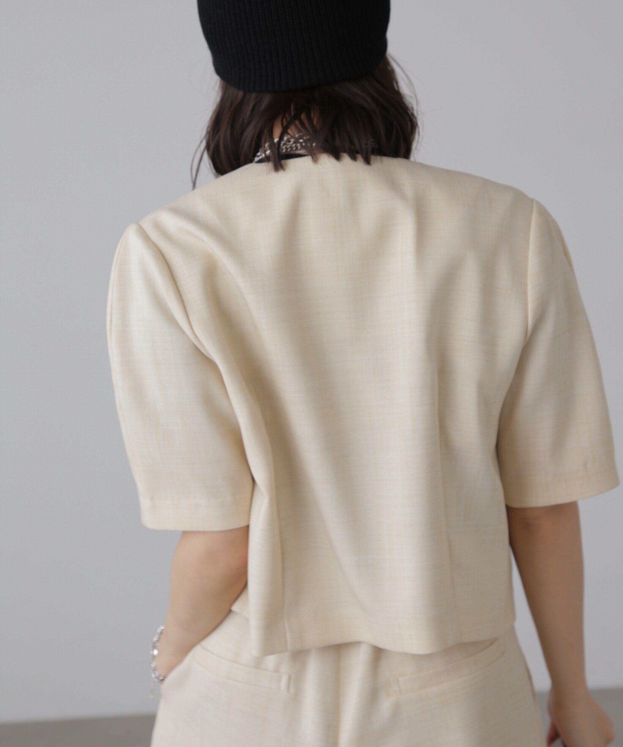  「〈セットアップ対応〉ショート丈ジャケット」|その他|