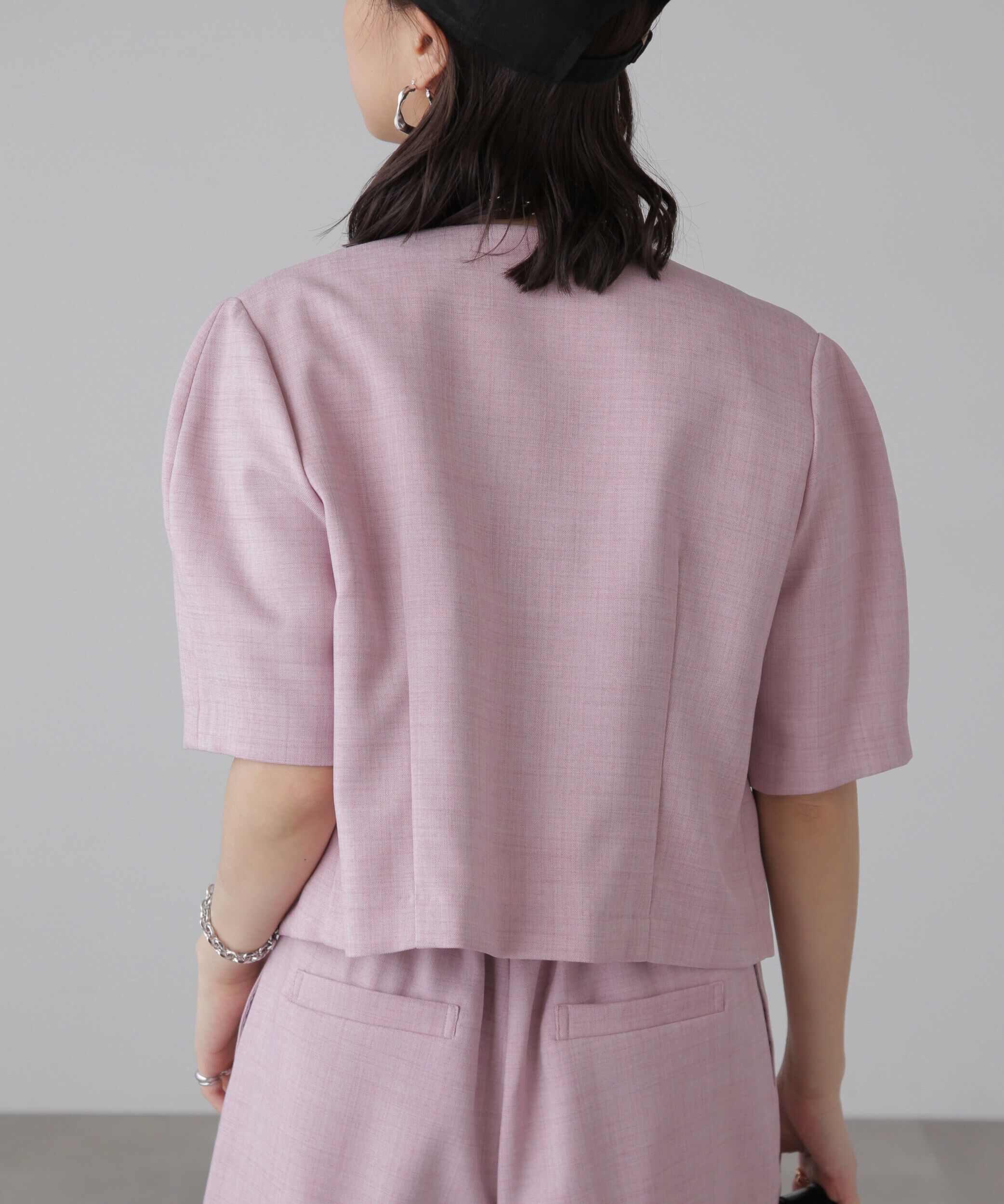  「〈セットアップ対応〉ショート丈ジャケット」|その他|