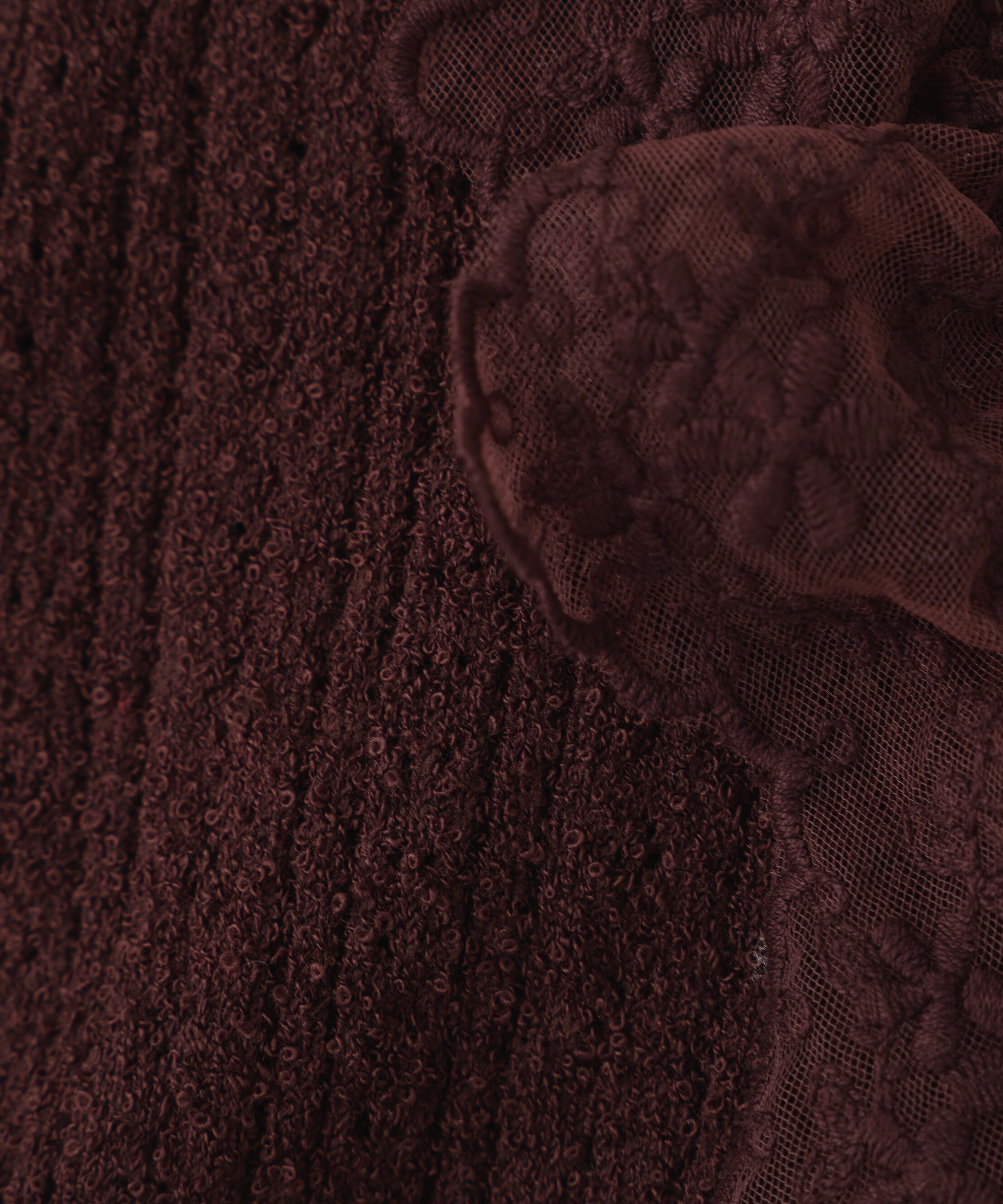  「ミニブークレーフリルレースカーディガン」|ニット・セーター|