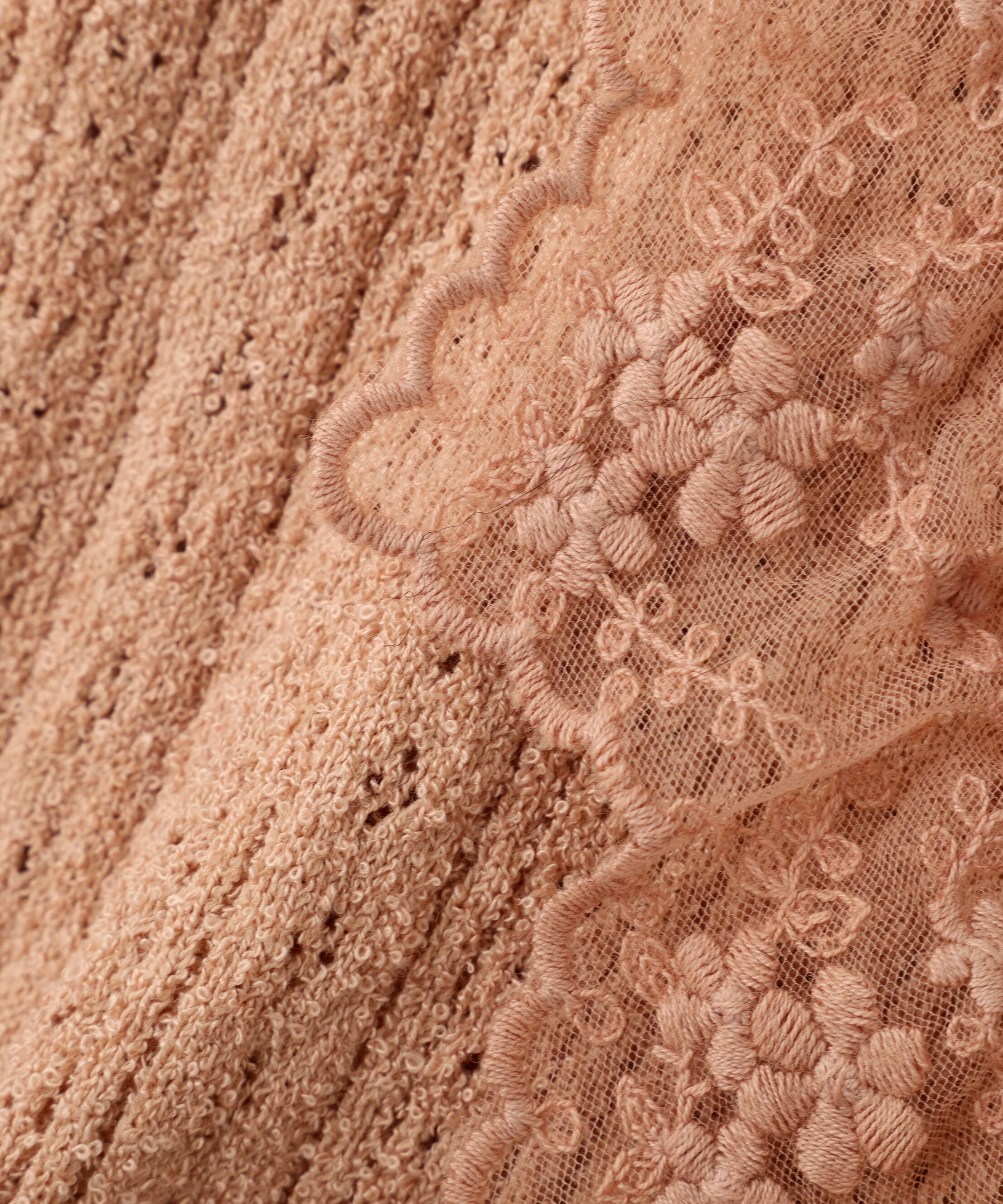  「ミニブークレーフリルレースカーディガン」|ニット・セーター|