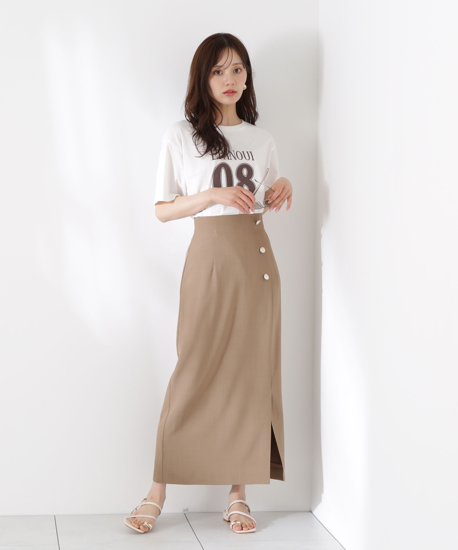 PROPORTION BODY DRESSING「ナンバーリングTシャツ」|Tシャツ・カットソー|