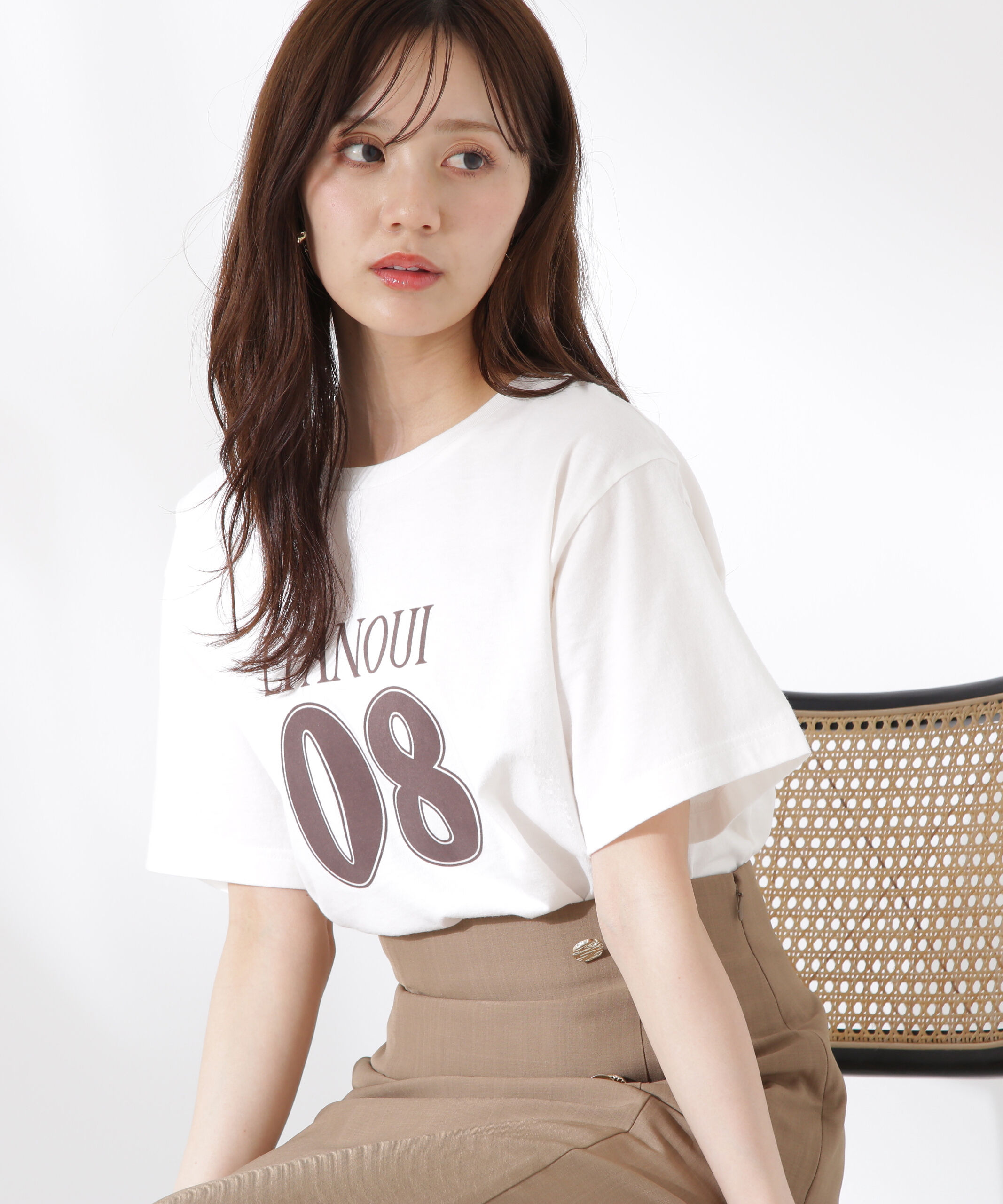PROPORTION BODY DRESSING「ナンバーリングTシャツ」|Tシャツ・カットソー|