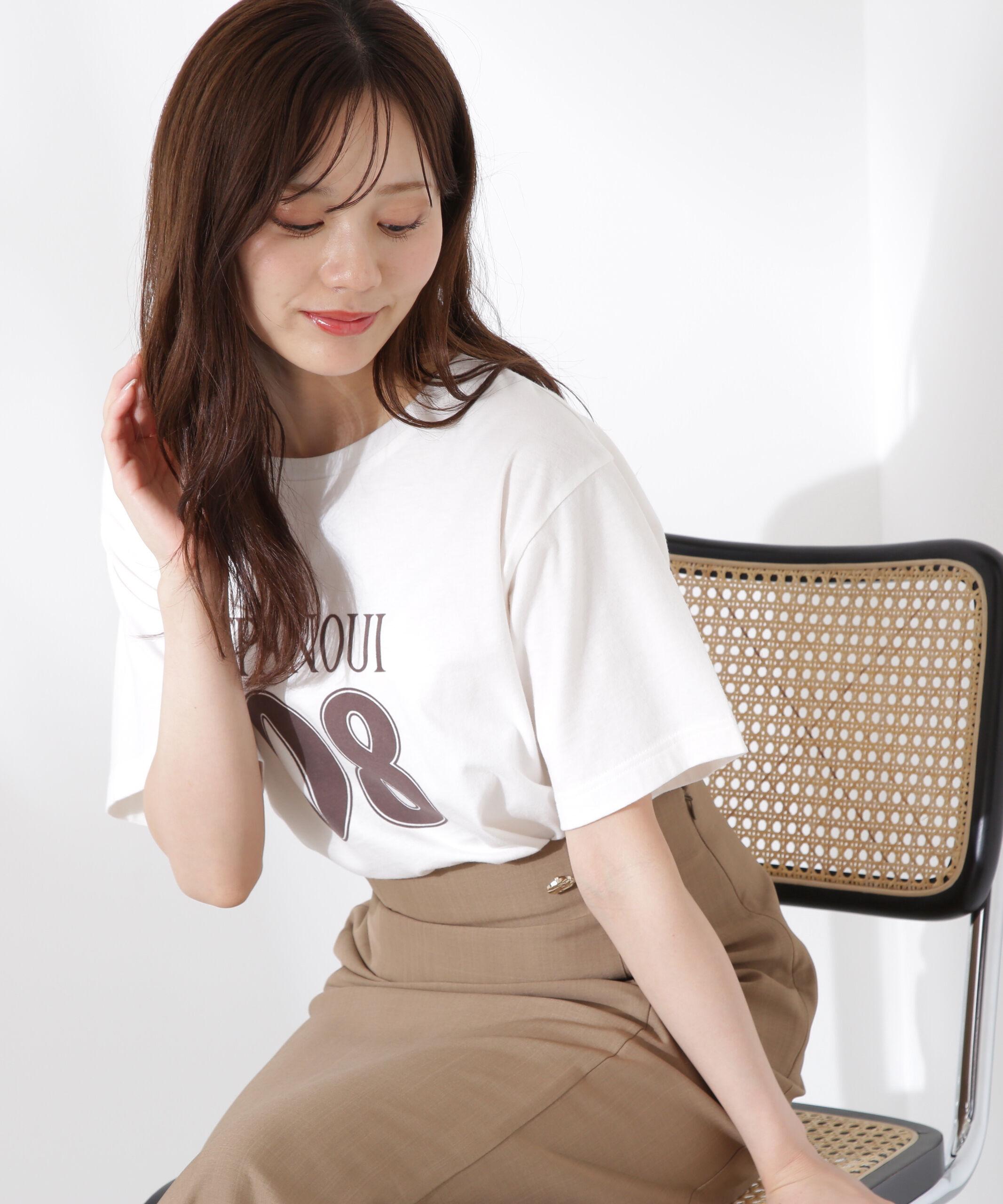 PROPORTION BODY DRESSING「ナンバーリングTシャツ」|Tシャツ・カットソー|