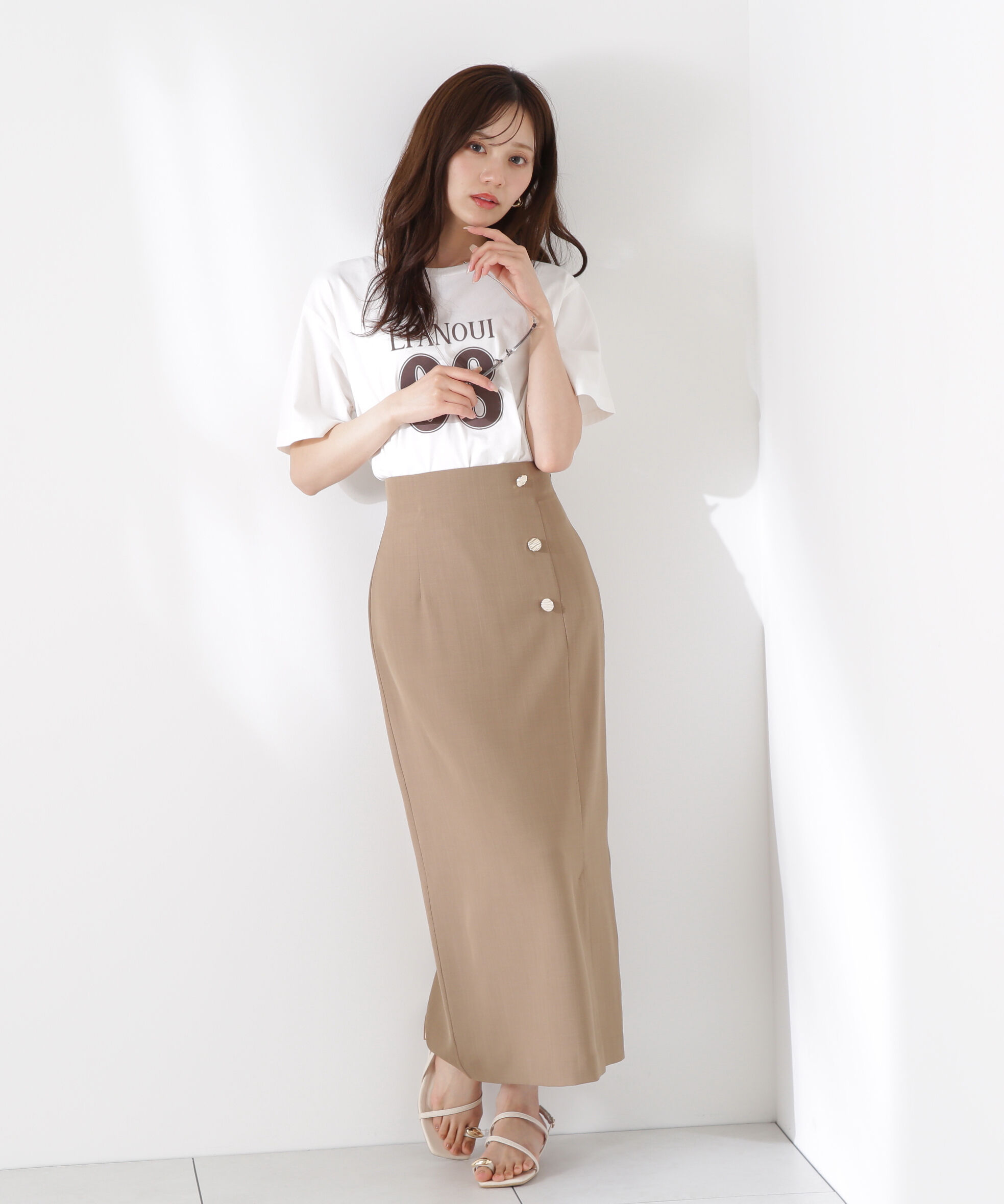 PROPORTION BODY DRESSING「ナンバーリングTシャツ」|Tシャツ・カットソー|