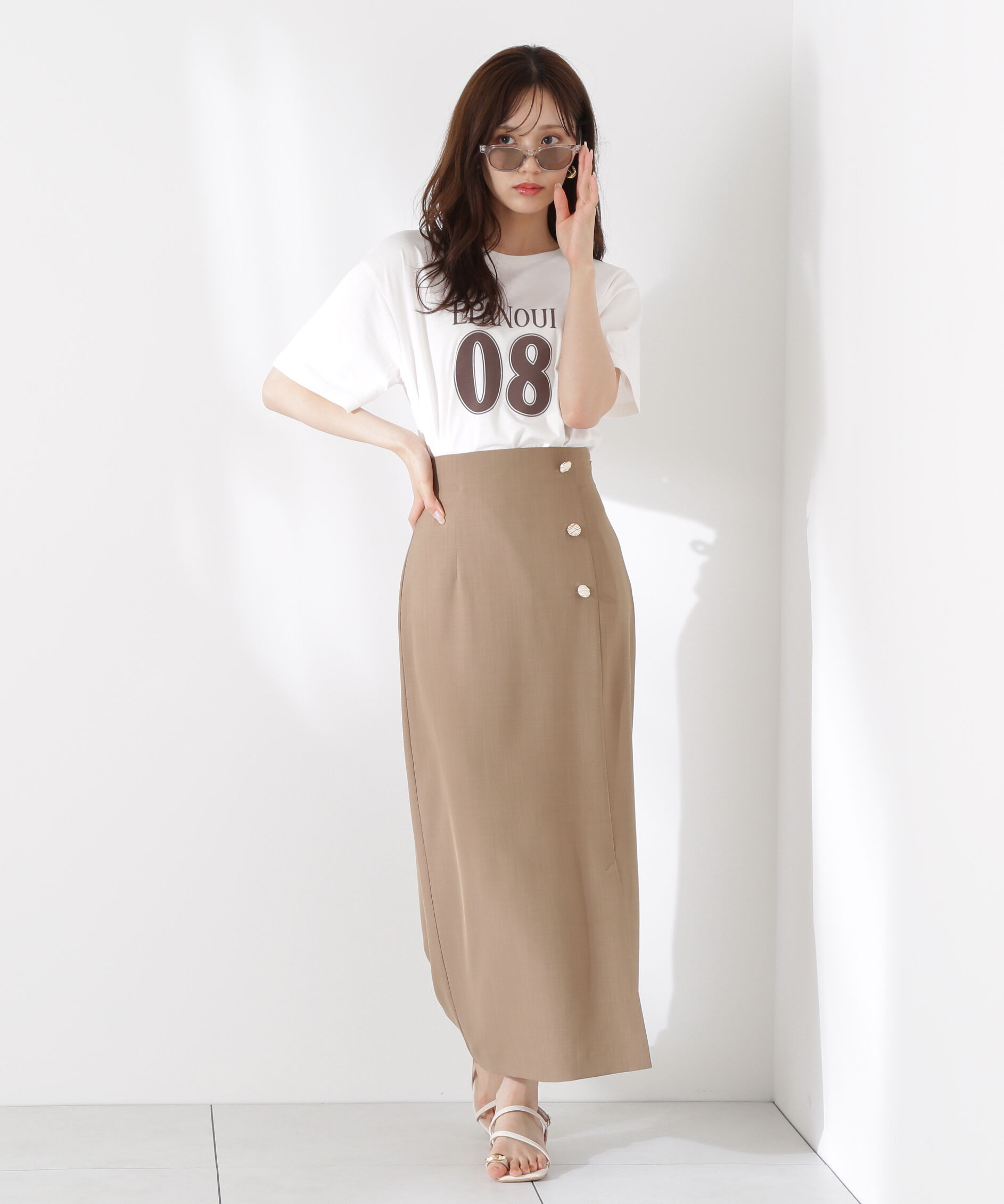 PROPORTION BODY DRESSING「ナンバーリングTシャツ」|Tシャツ・カットソー|