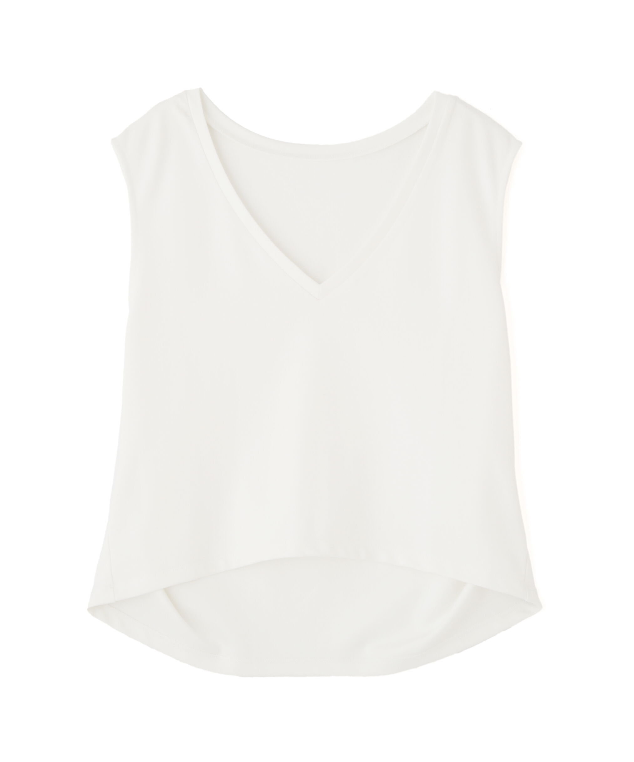 PROPORTION BODY DRESSING「＜ウォッシャブル＞Vネックフォルムカットソー」|Tシャツ・カットソー|