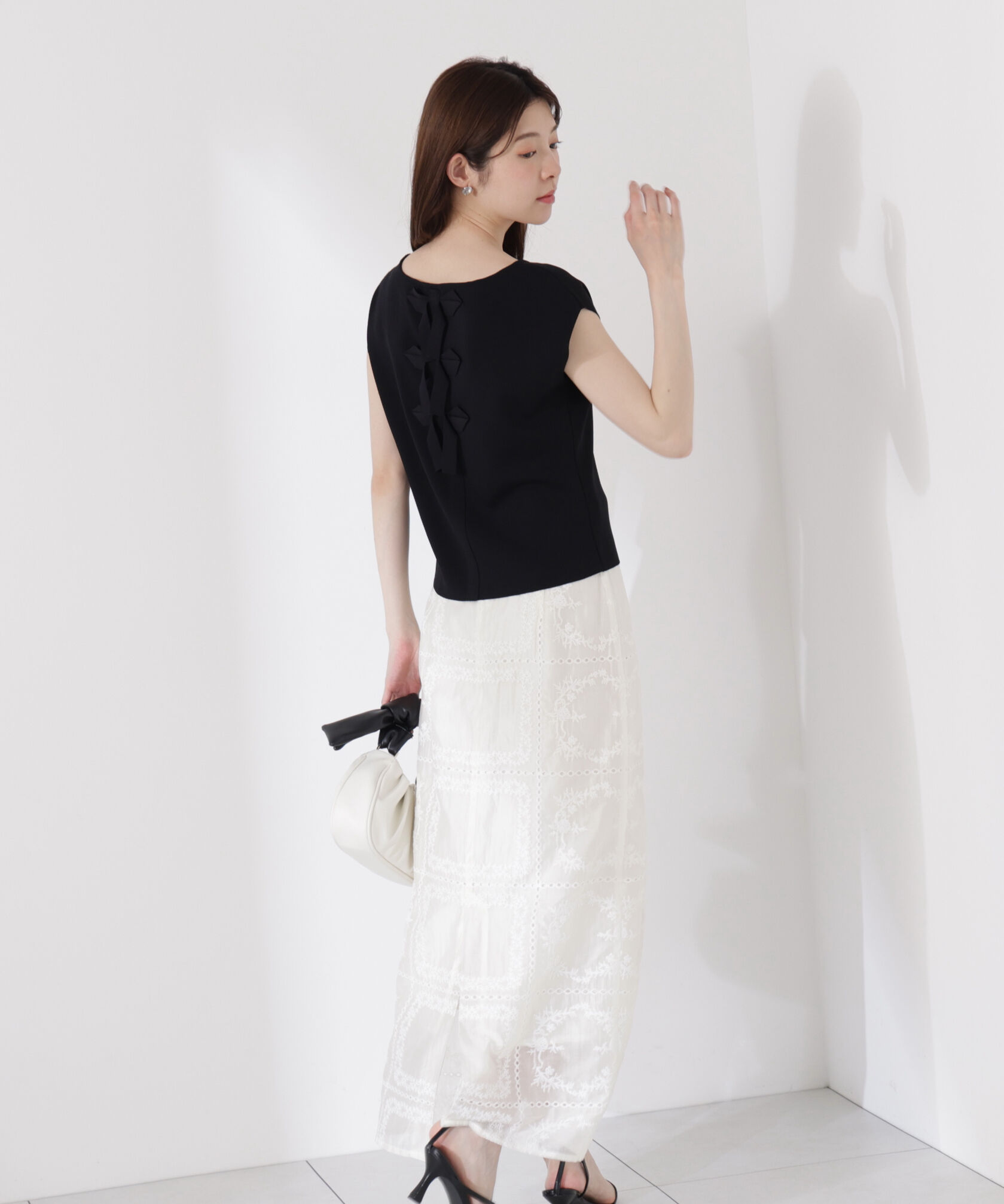 PROPORTION BODY DRESSING「前後2wayリボンニット」|ニット・セーター|