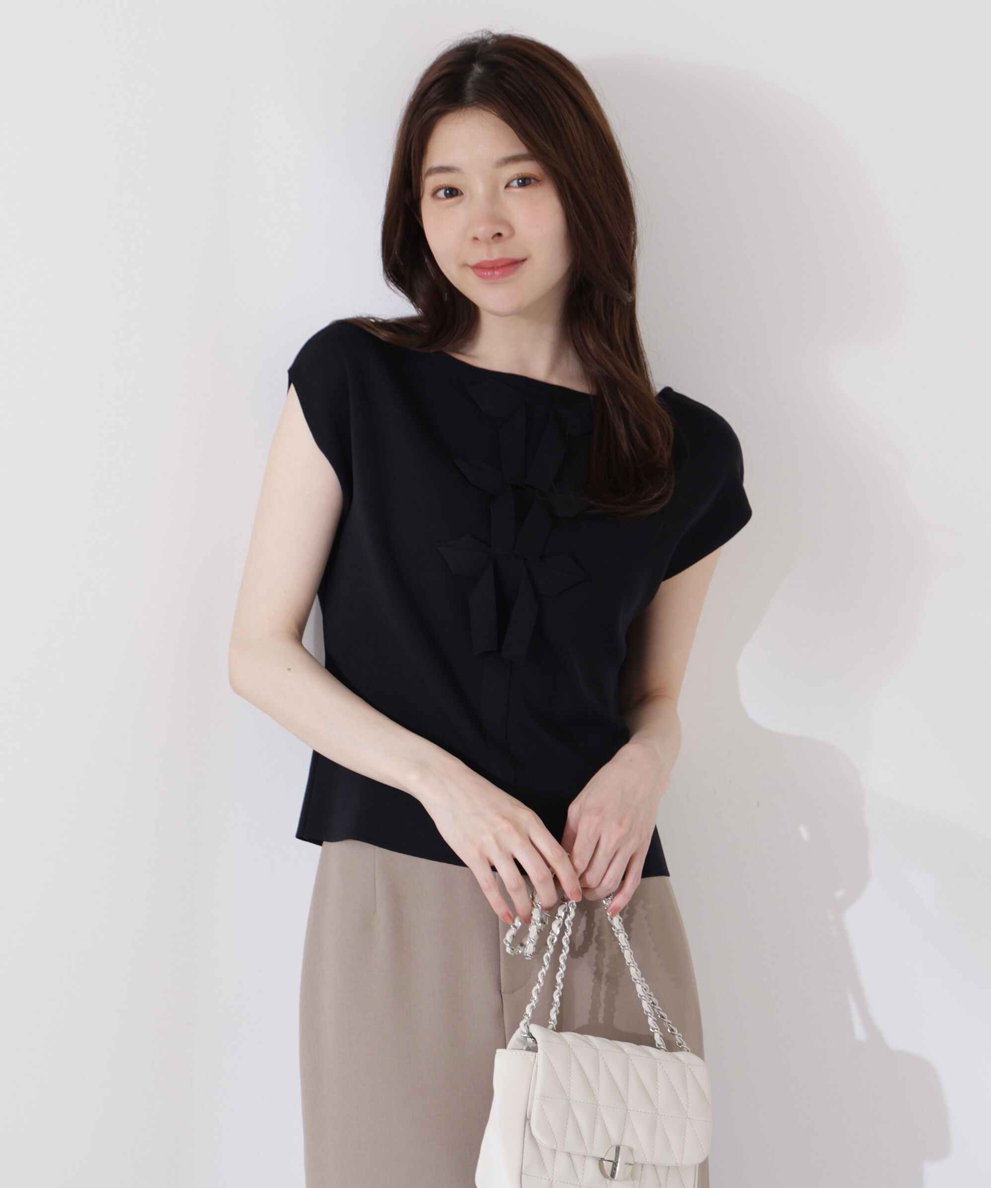 PROPORTION BODY DRESSING「前後2wayリボンニット」|ニット・セーター|