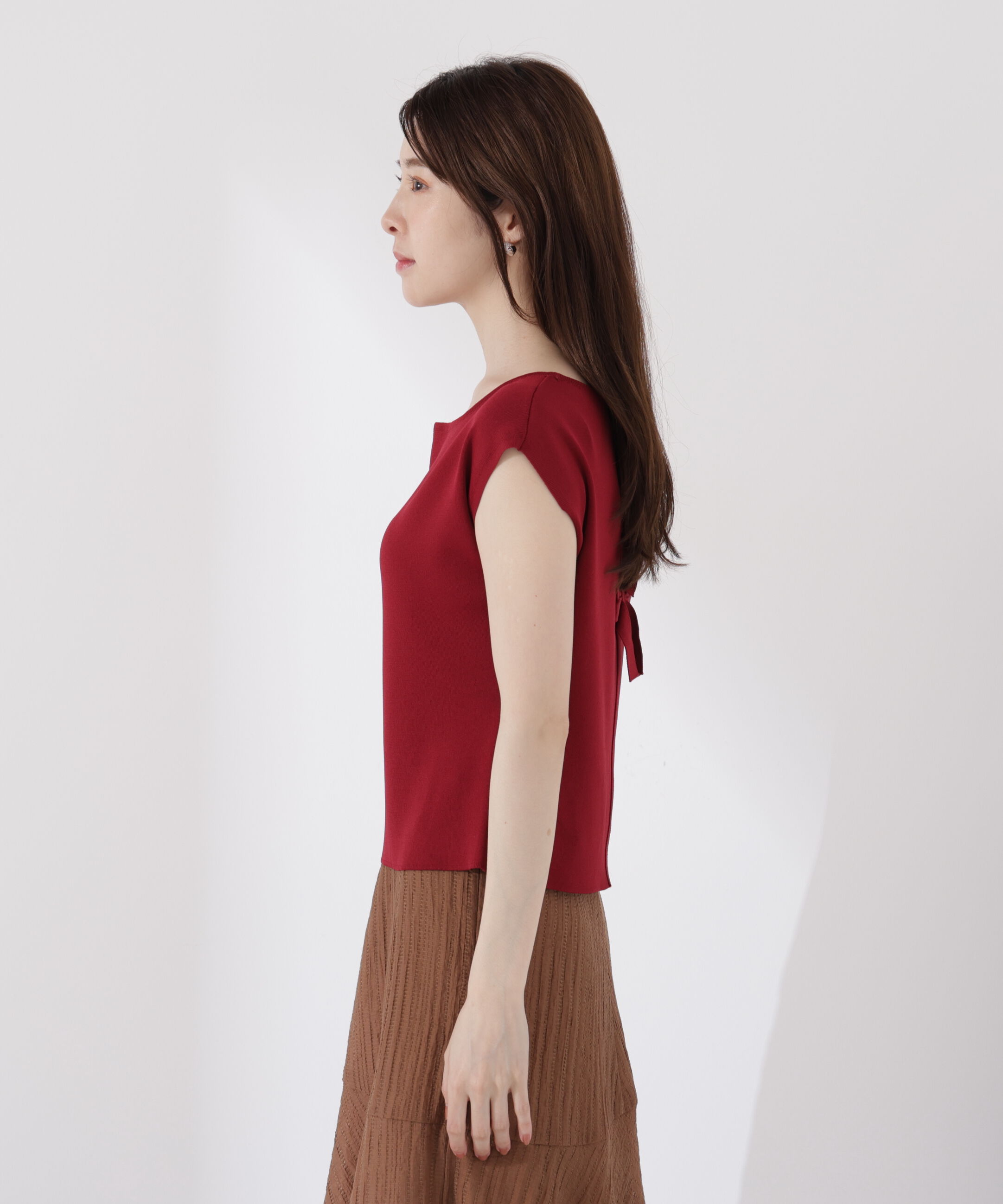 PROPORTION BODY DRESSING「前後2wayリボンニット」|ニット・セーター|