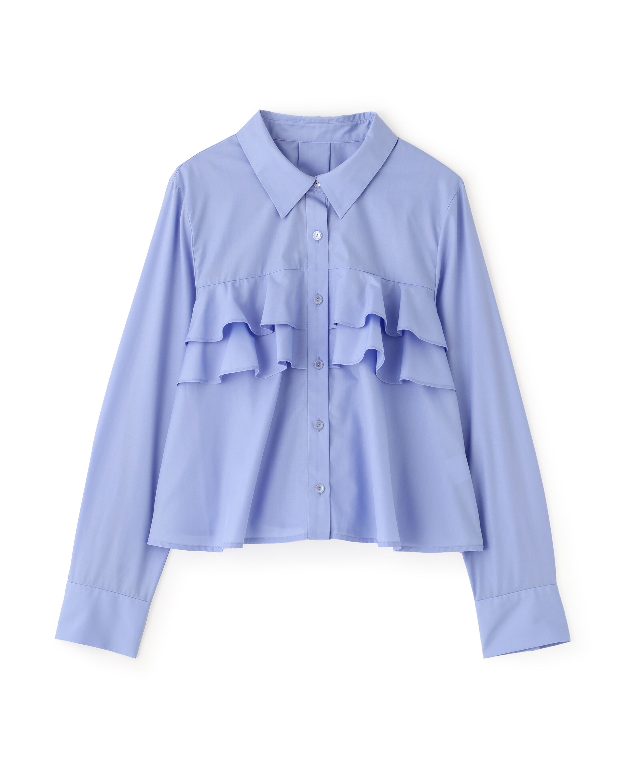 PROPORTION BODY DRESSING「フリルシャツ」|シャツ・ブラウス|